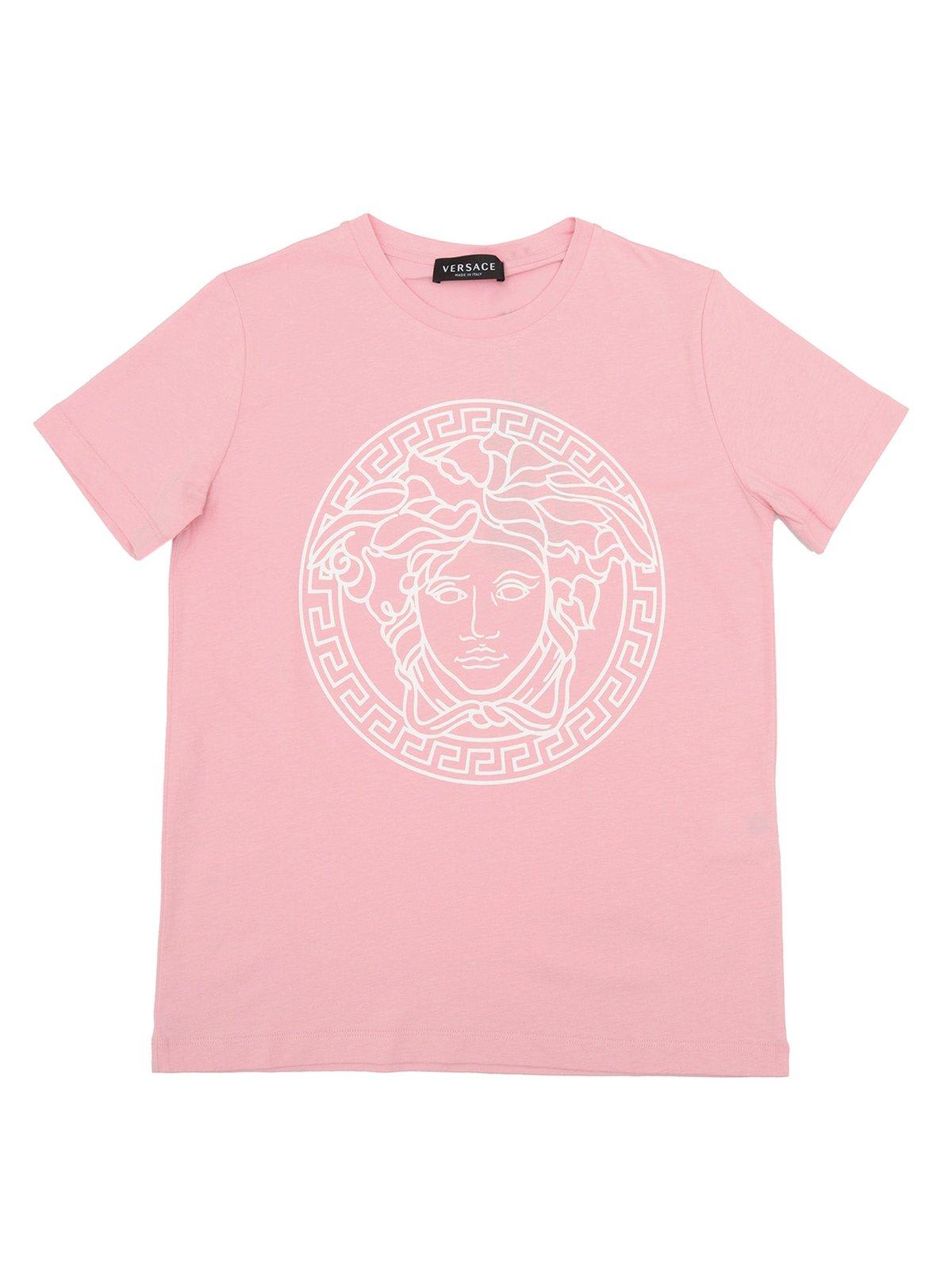 Versace Medusa Printed Crewneck T-shirt