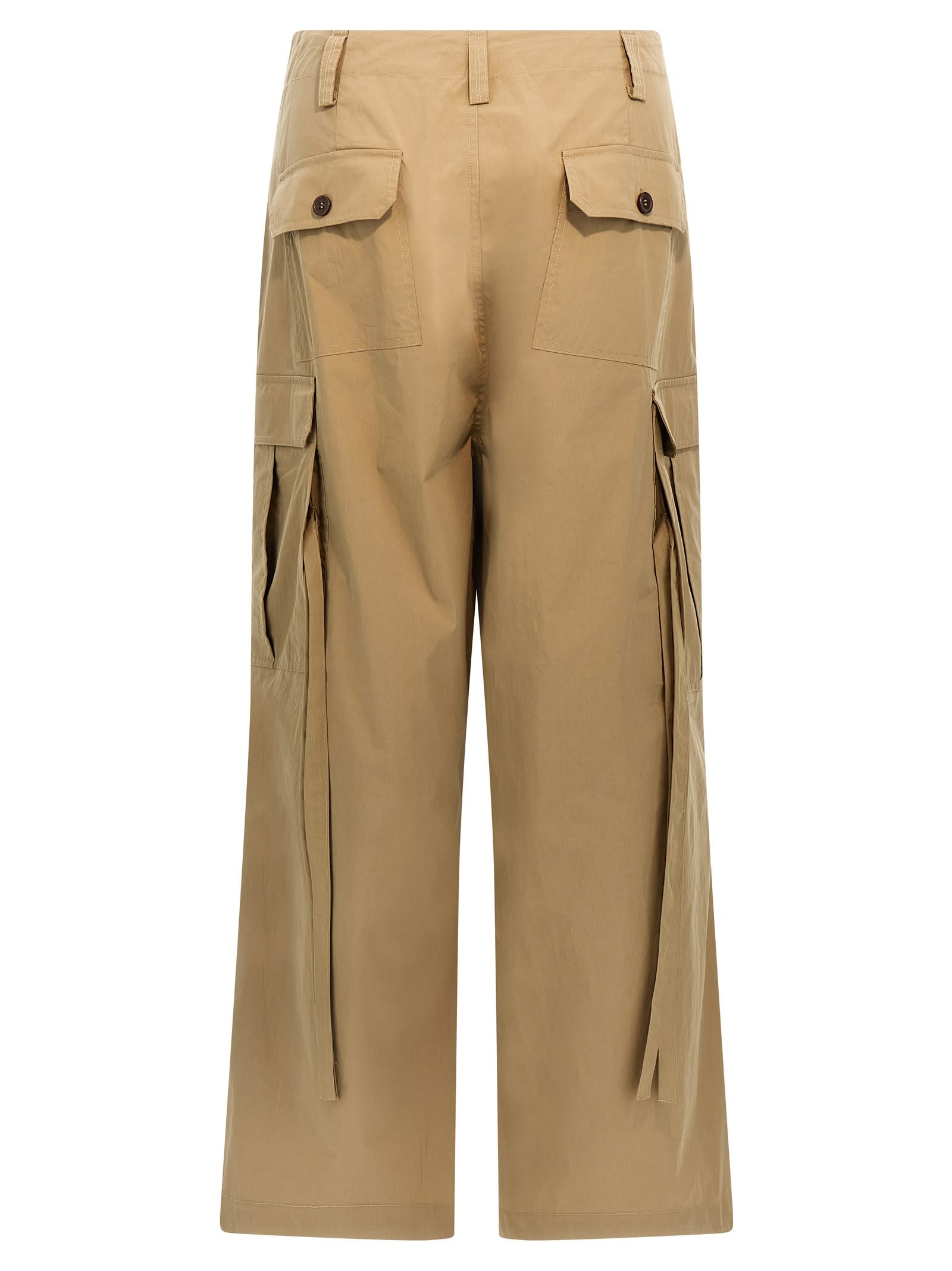 P.a.r.o.s.h Ninja Pants In Beige