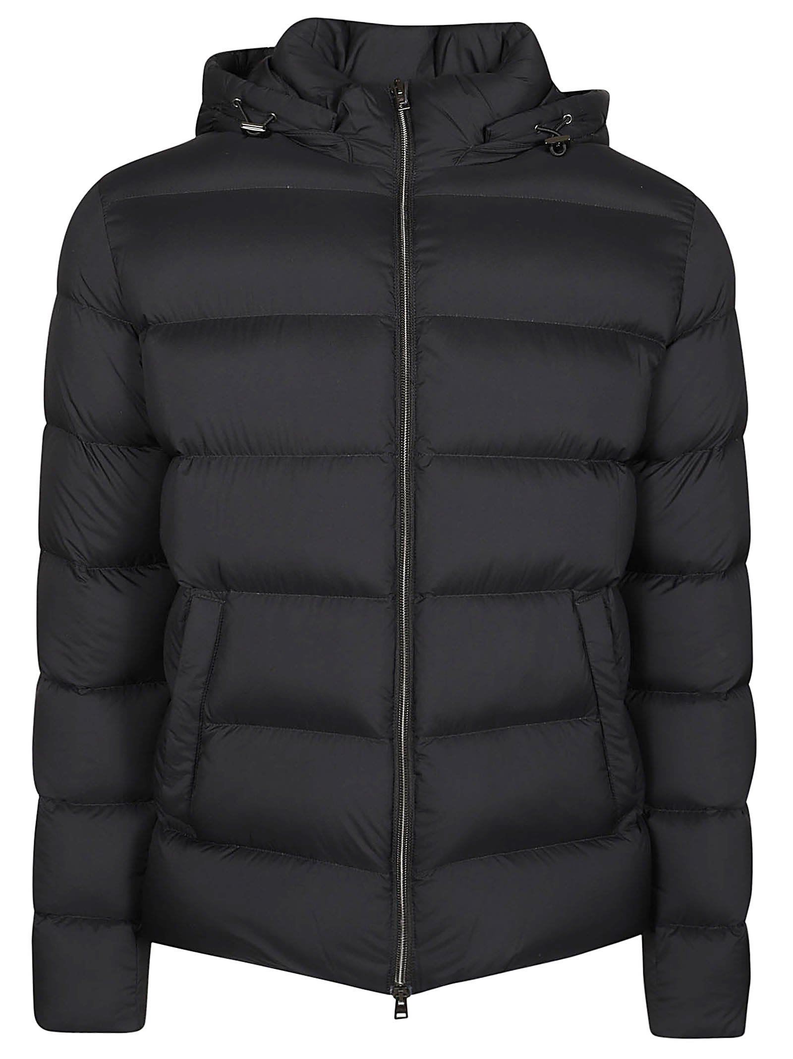 Shop Herno Supermatt Bomber Jacket In Nero