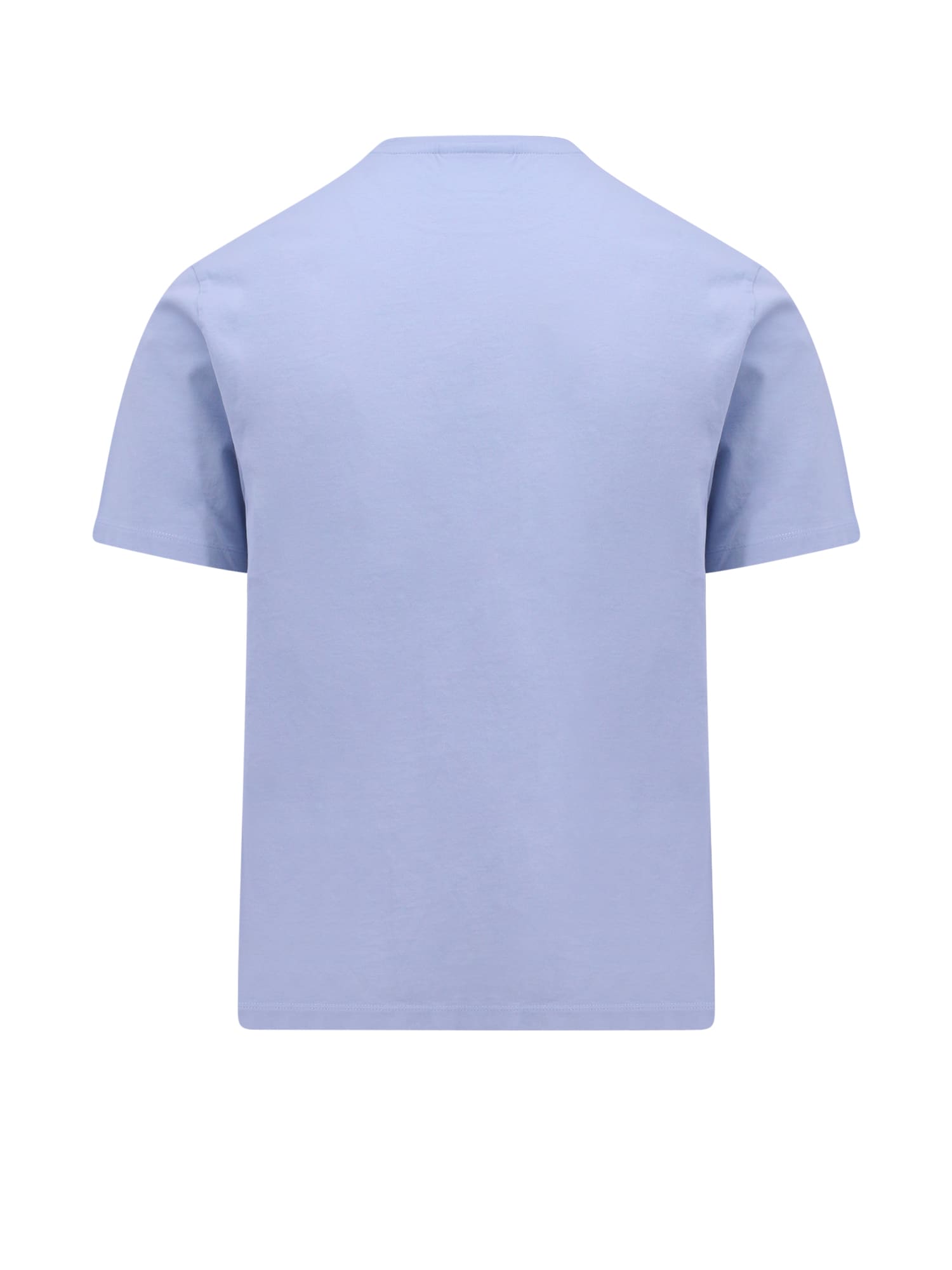 Shop Maison Kitsuné T-shirt In Sky Blue