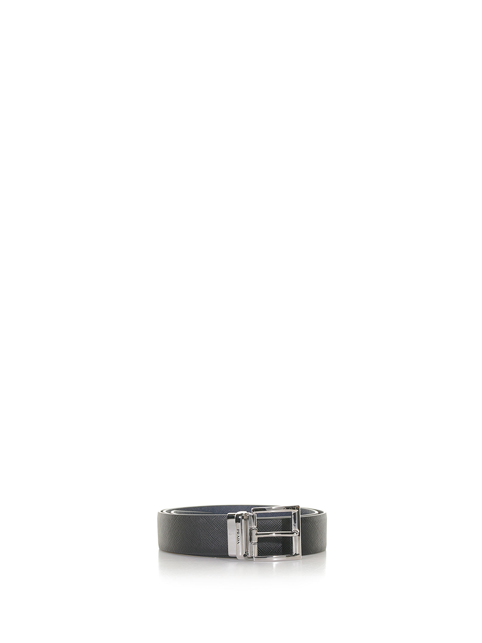 Reversible Belt In Saffiano Leather