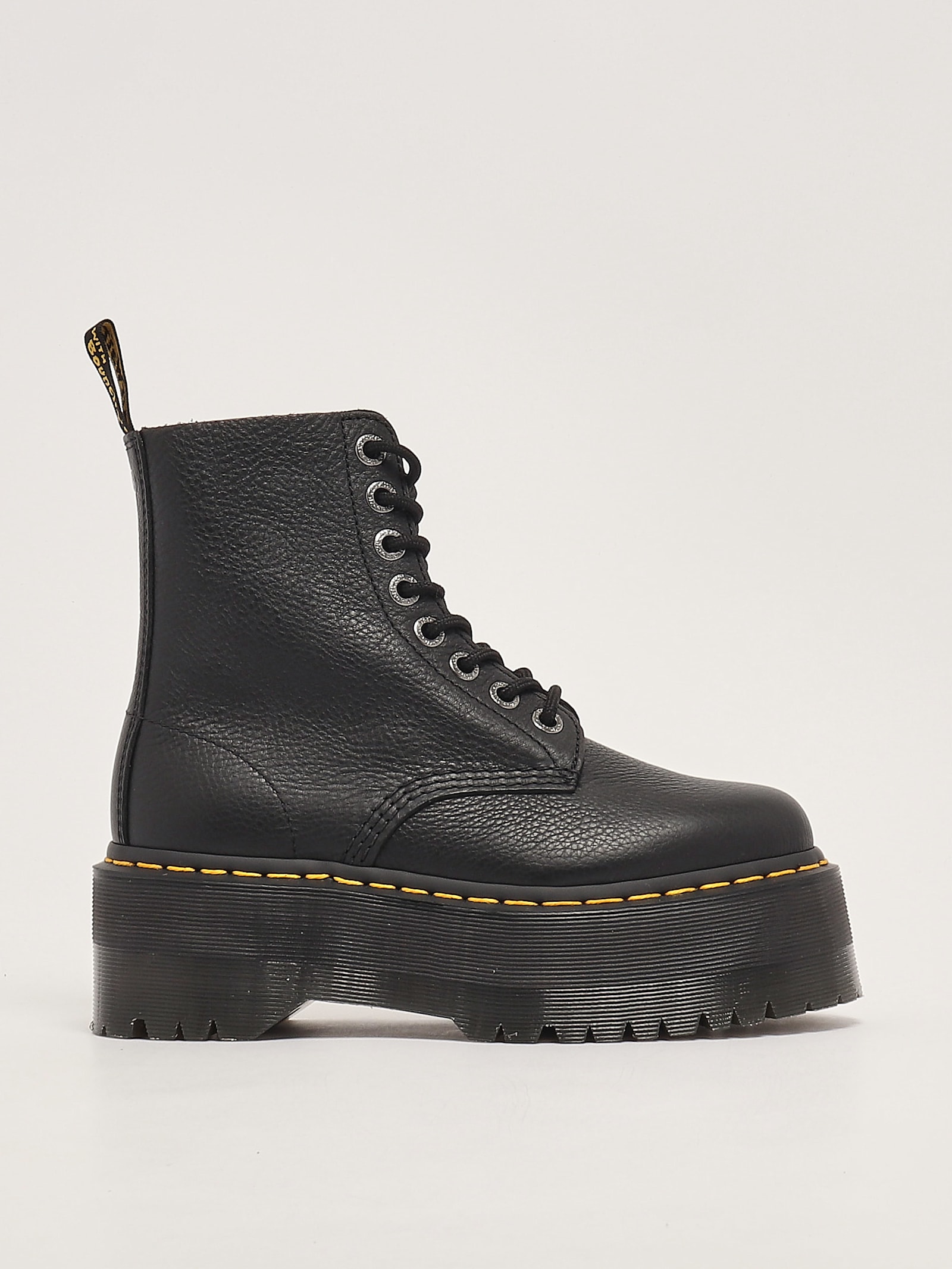 Shop Dr. Martens' Pascal Boots In Nero