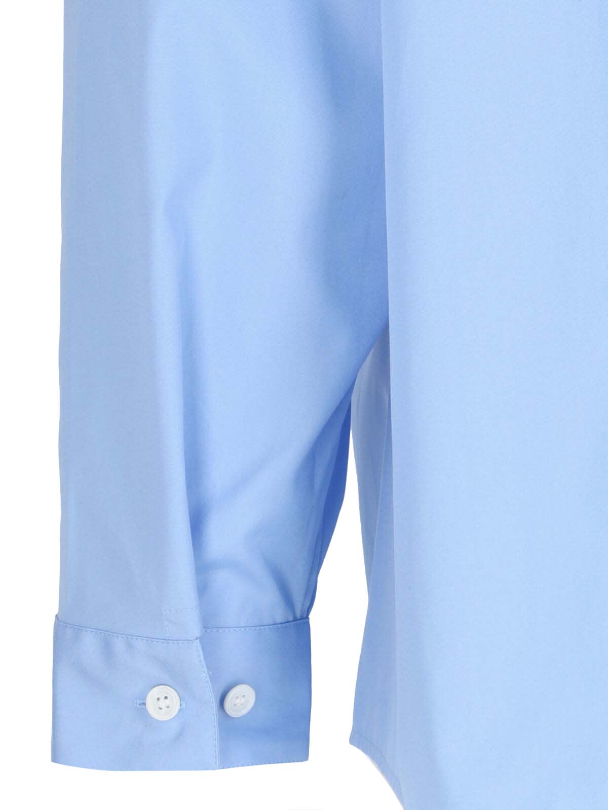 Marni Logo Shirt In Blue