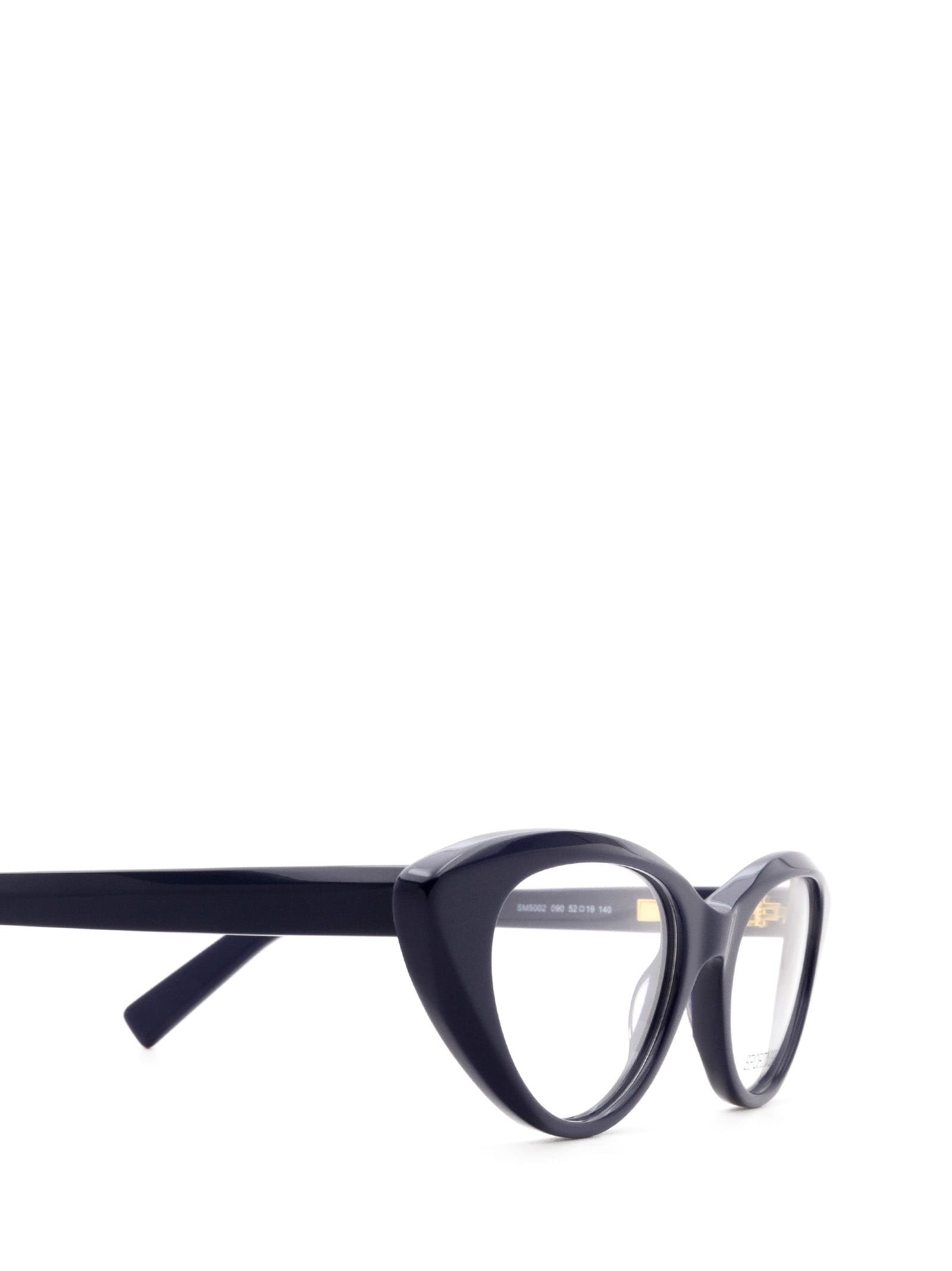 Shop Sportmax Sm5002 Blue Glasses