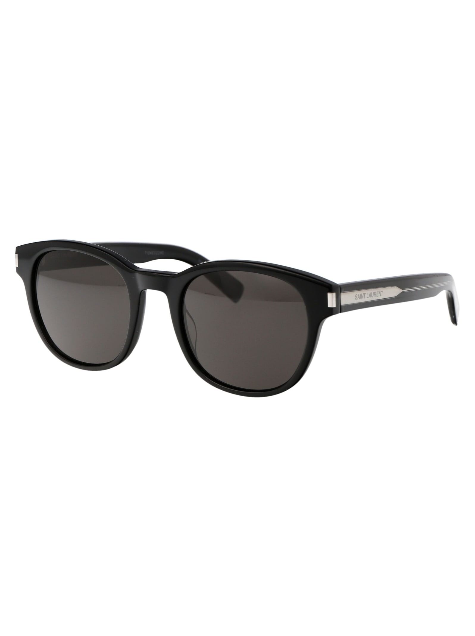 Shop Saint Laurent Sl 620 Sunglasses In 001 Black Crystal Black