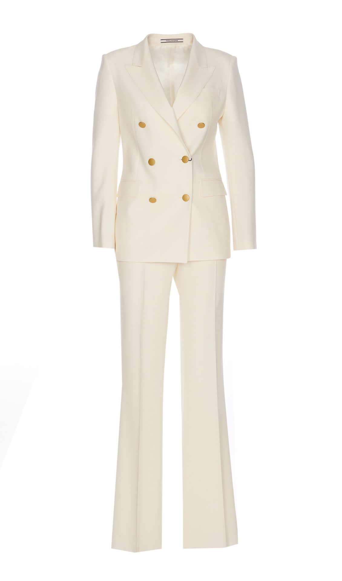 Shop Tagliatore T-parigi Suit In White