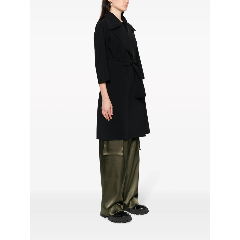 La Petit Robe Di Chiara Boni Coat In Black