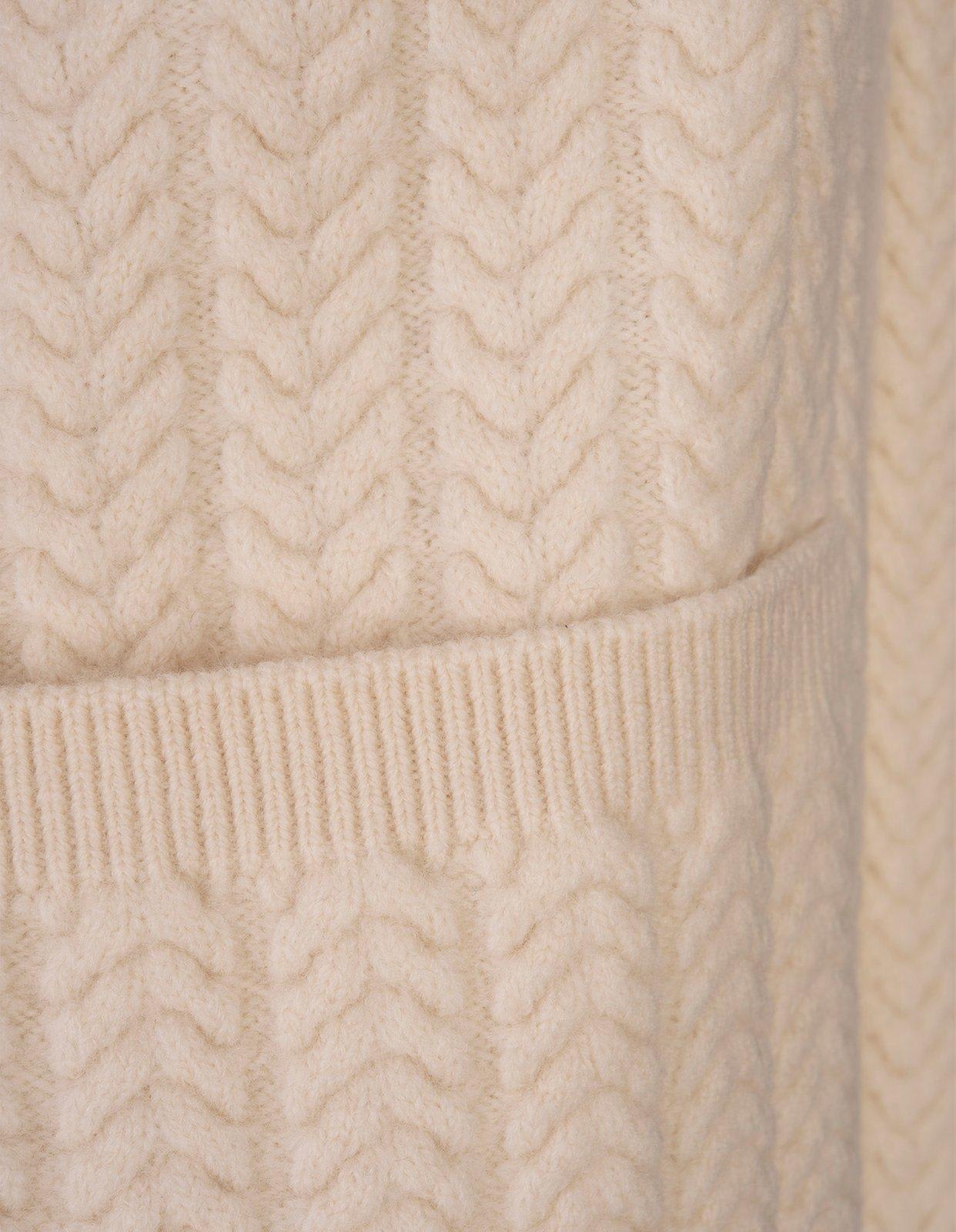 Sportmax Buttoned Long-sleeved Cardigan In White