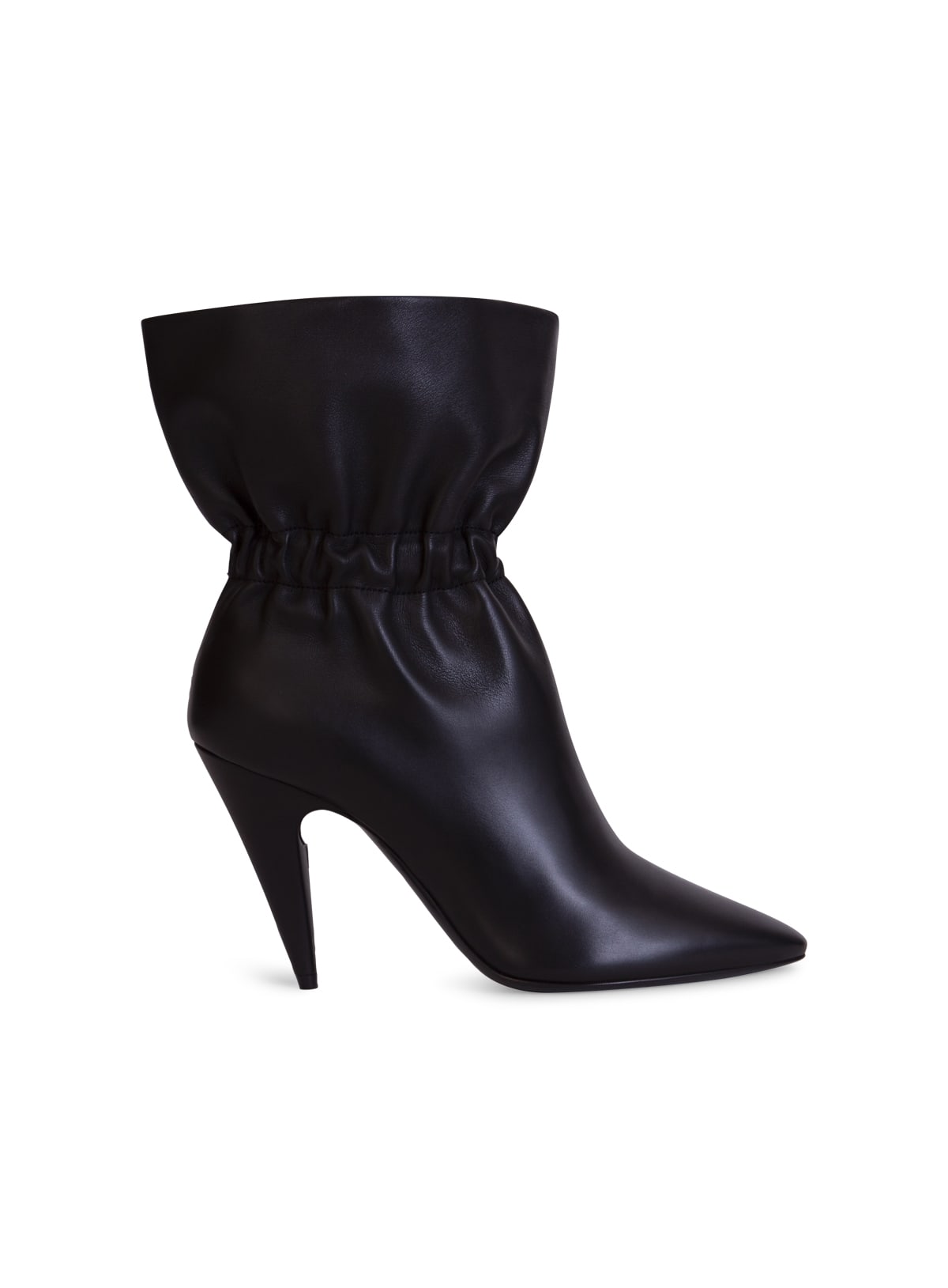 Saint Laurent Etienne Ankle Boots In Smooth Leather
