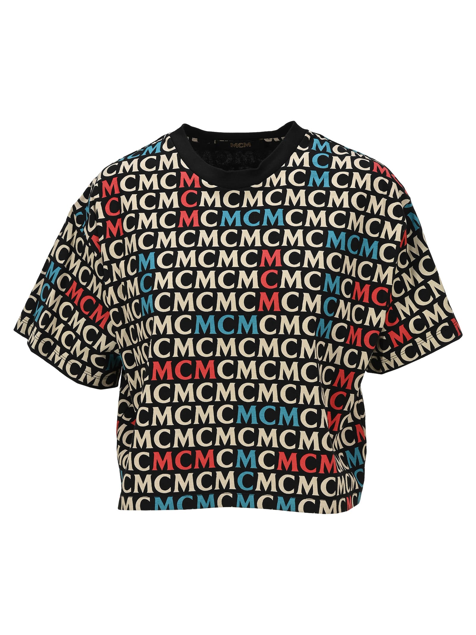 MCM MCM MULTI LOGO T-SHIRT,11788152