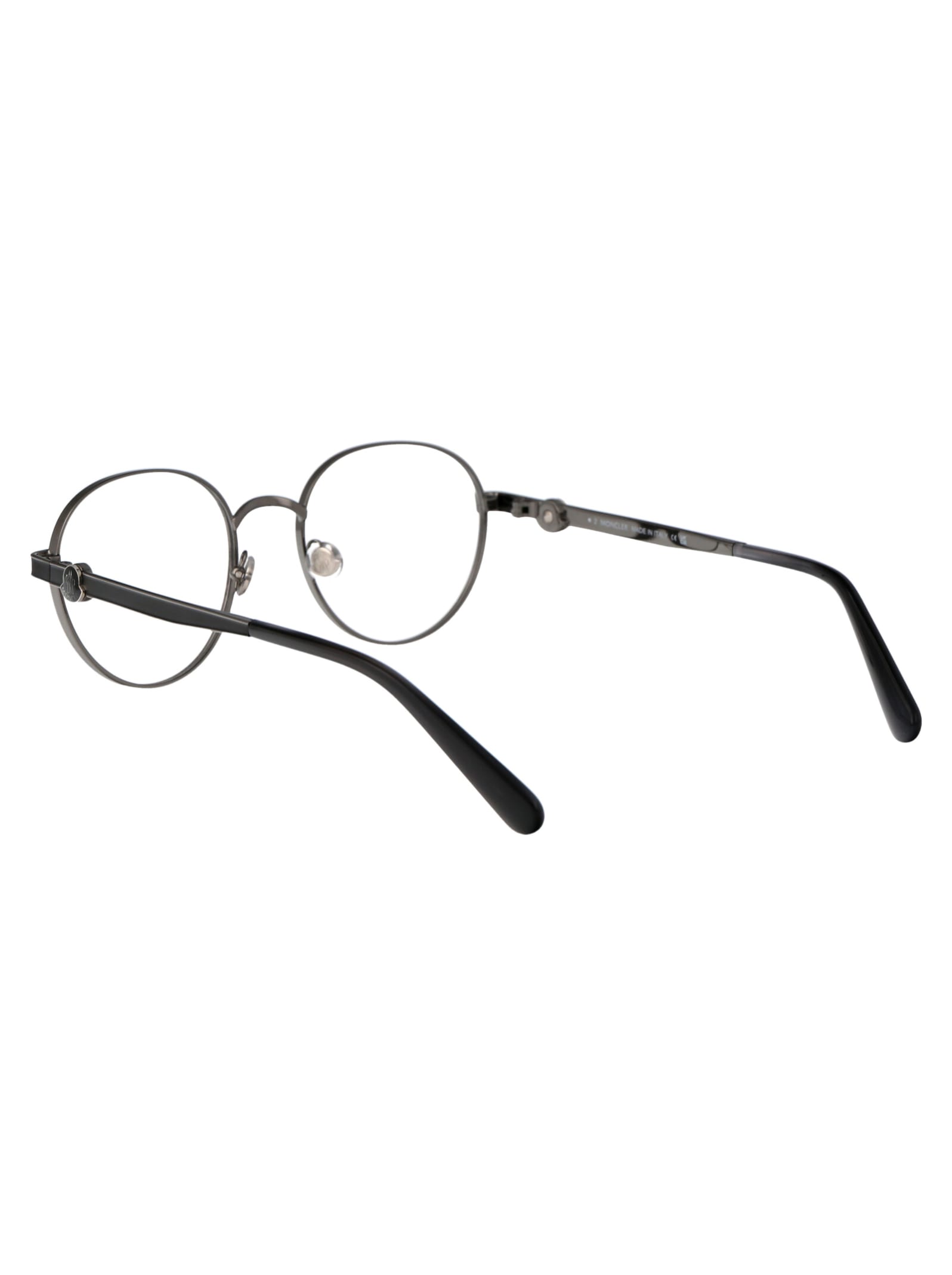 Shop Moncler Ml5179 Glasses In 008 Antracite Lucido
