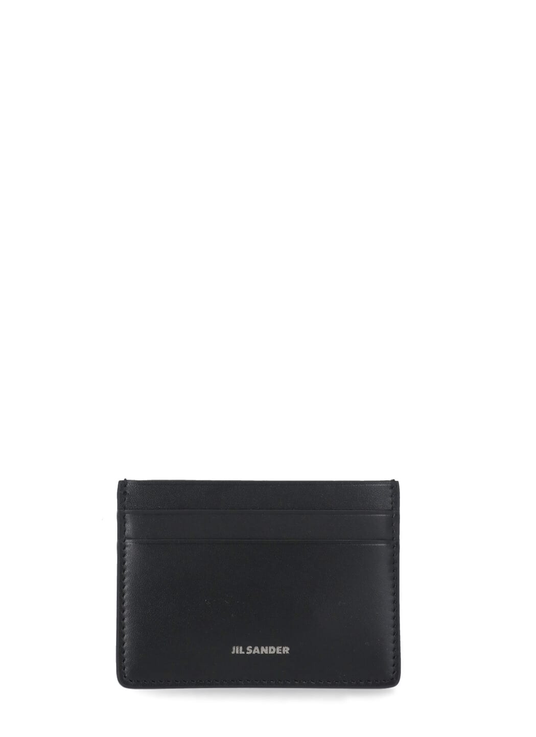 Shop Jil Sander Leather Card Holders In Black