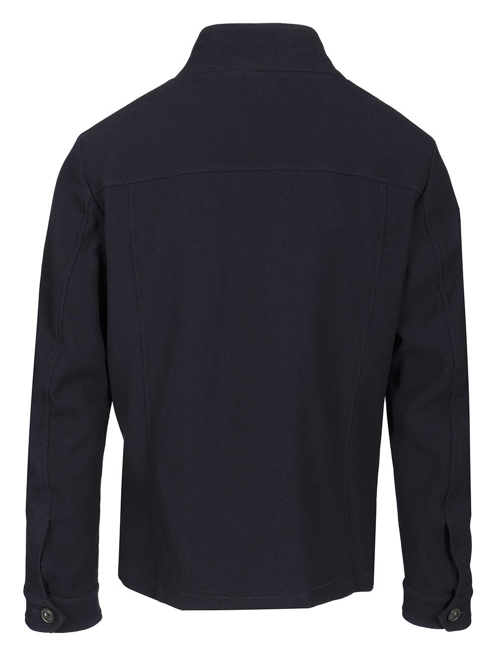 Fay Stretch Cotton And Wool Short Field Jacket Jackets Blue In Blue
