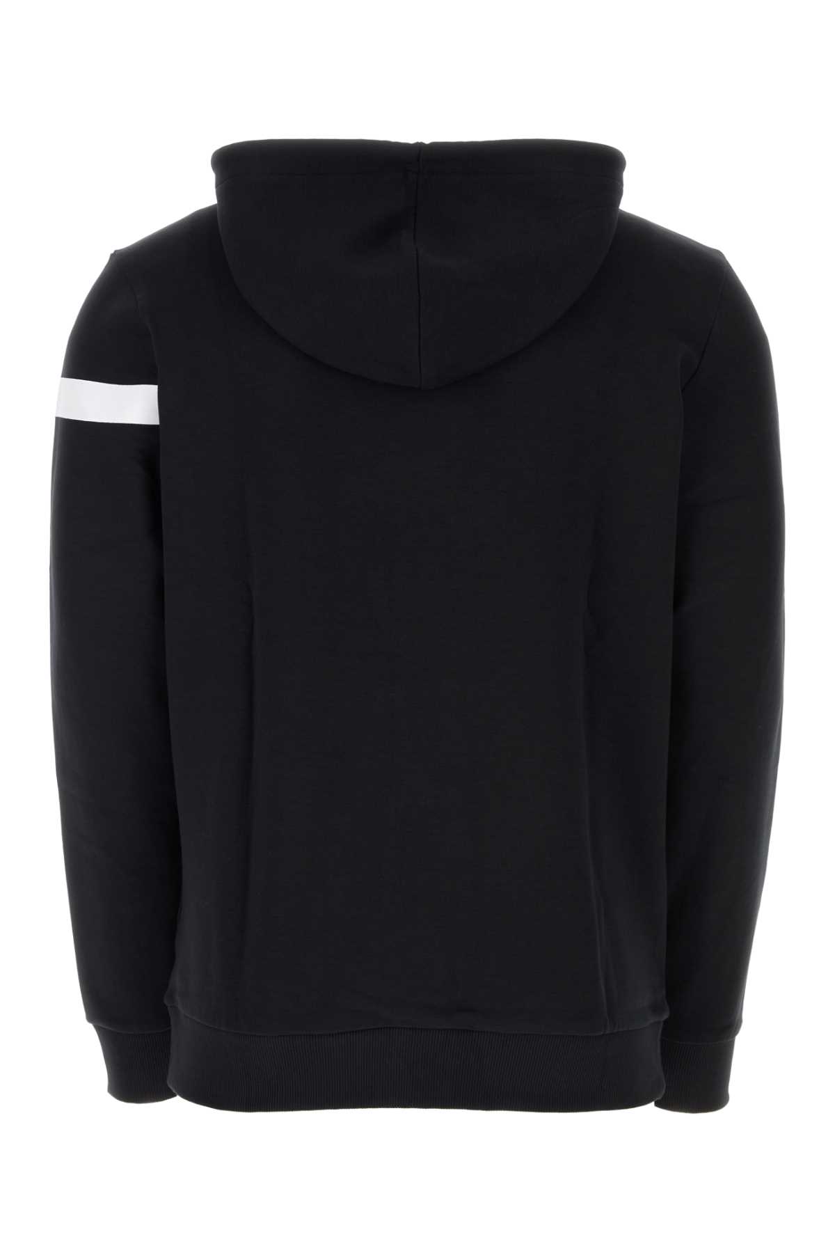 Shop Hugo Boss Black Stretch Cotton Sweatshirt