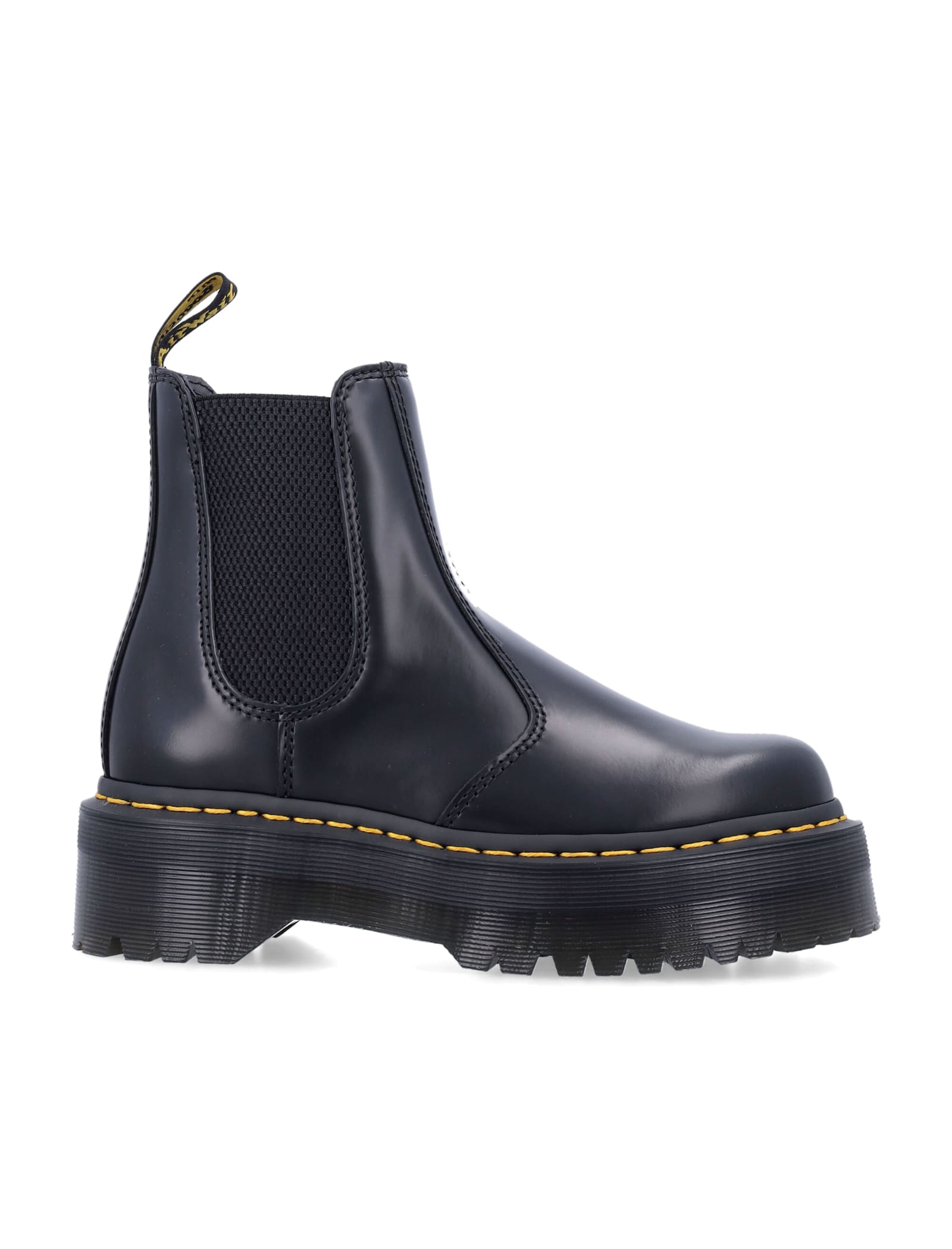 Shop Dr. Martens' 2976 Beatle Quad Boots In Black