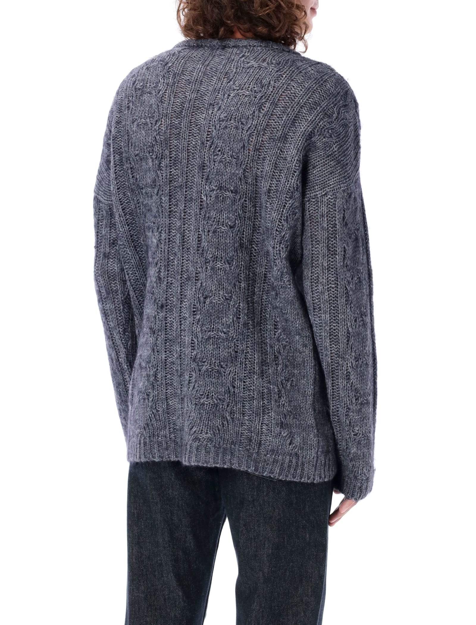 Shop Our Legacy Pop Over Sweater In Stormy Blue