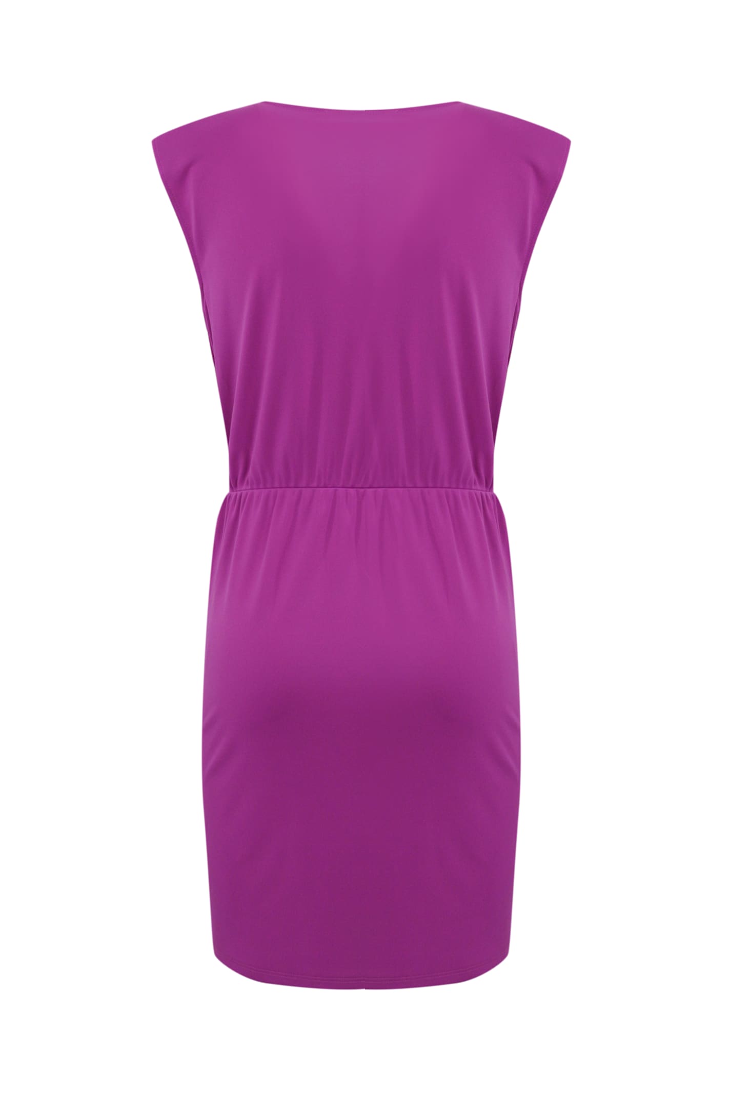 PATRIZIA PEPE CREPE JERSEY DRESS WITH RING 