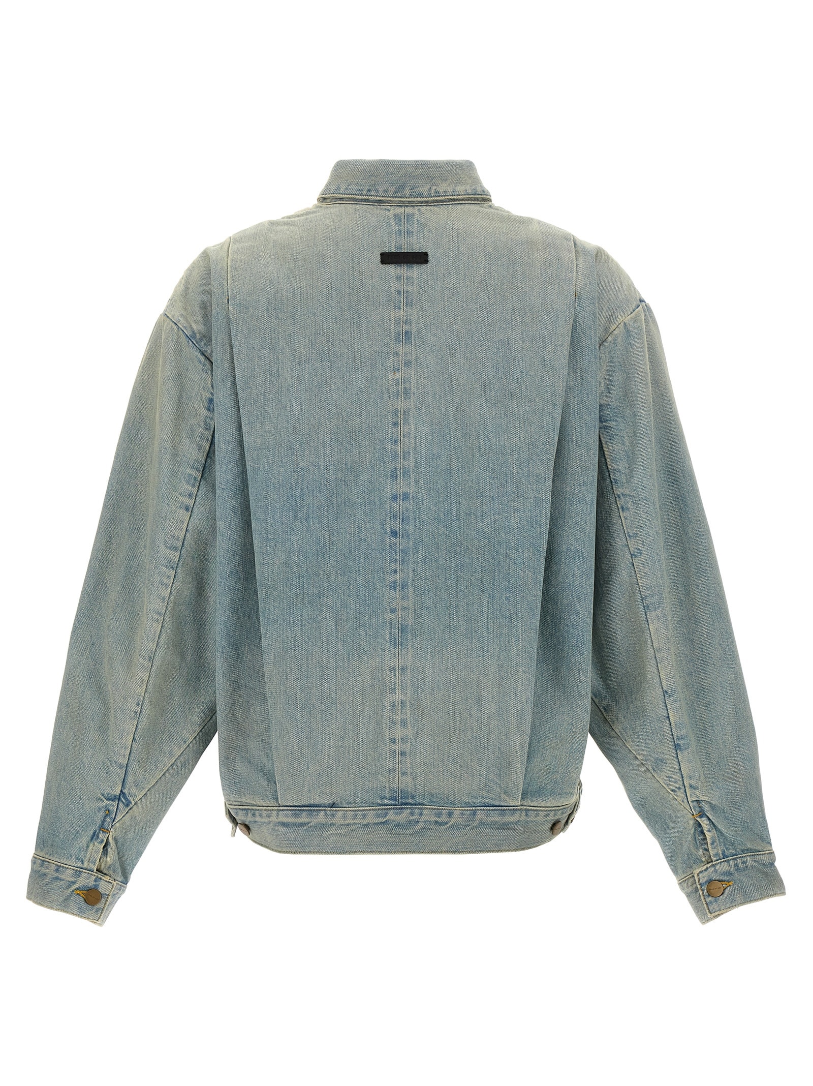 Shop Fear Of God 8th Denim Jacket In Blue