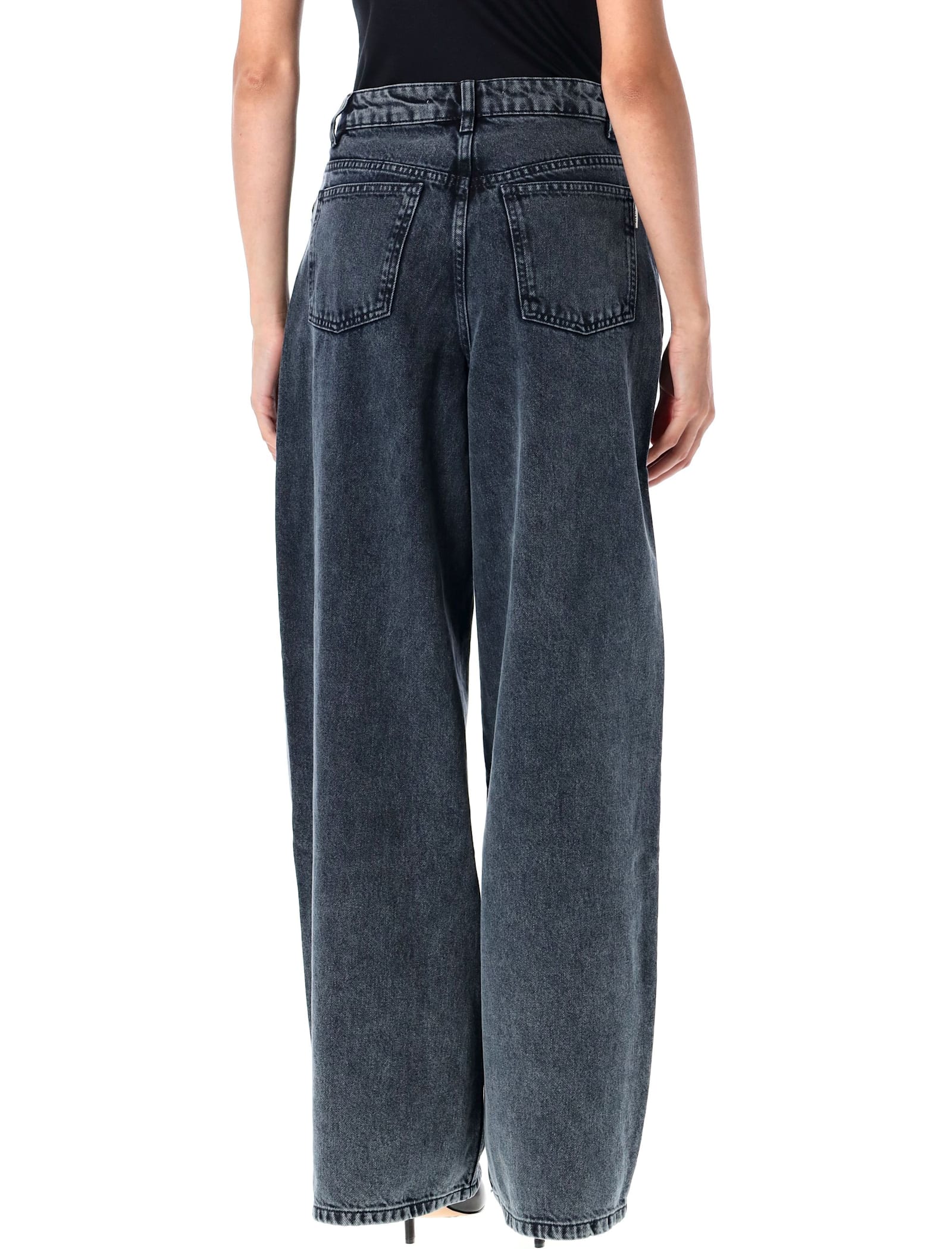 Remain Birger Christensen Remain Cocoon Denim Jeans In Black