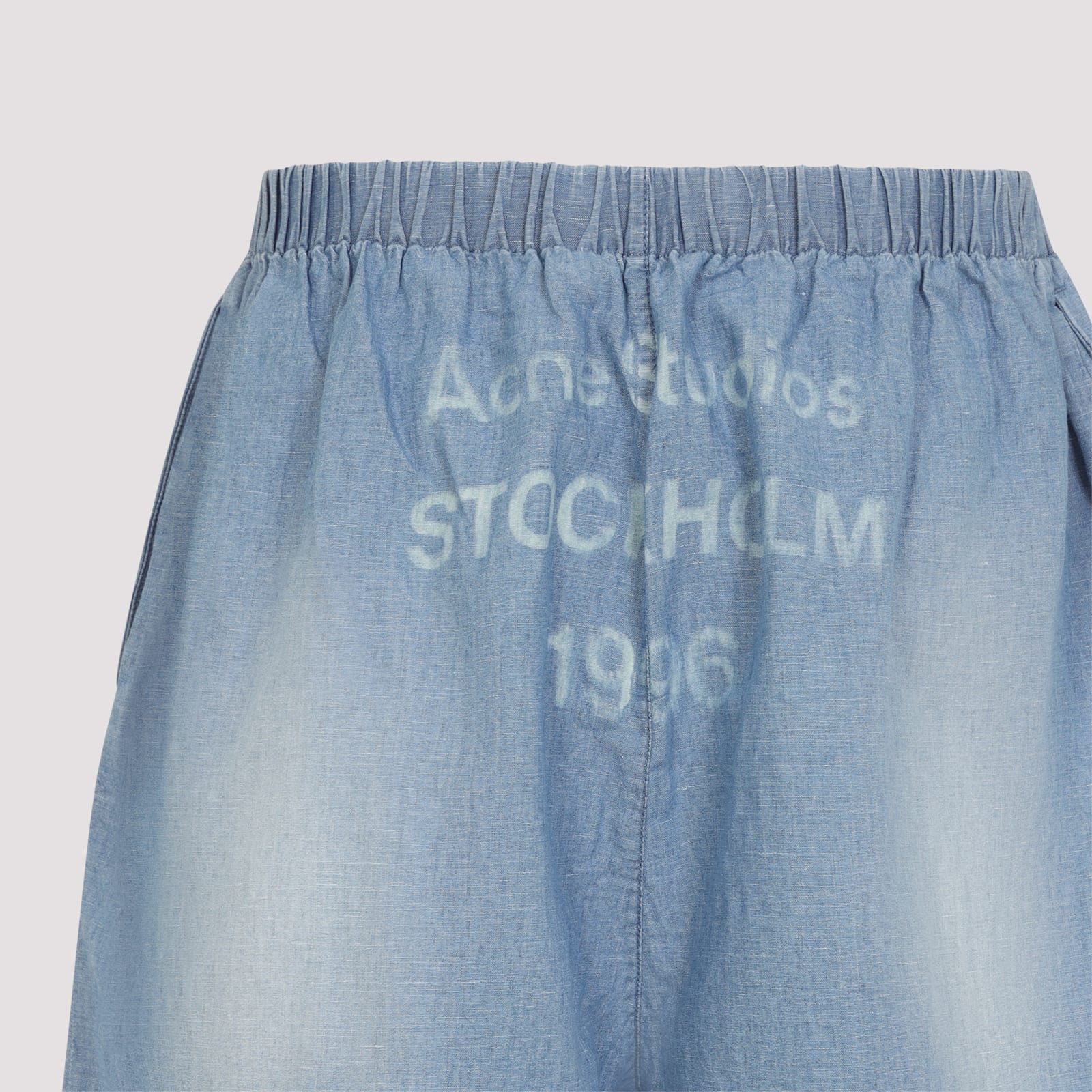 Acne Studios Acen Studios Shorts Men In Blue