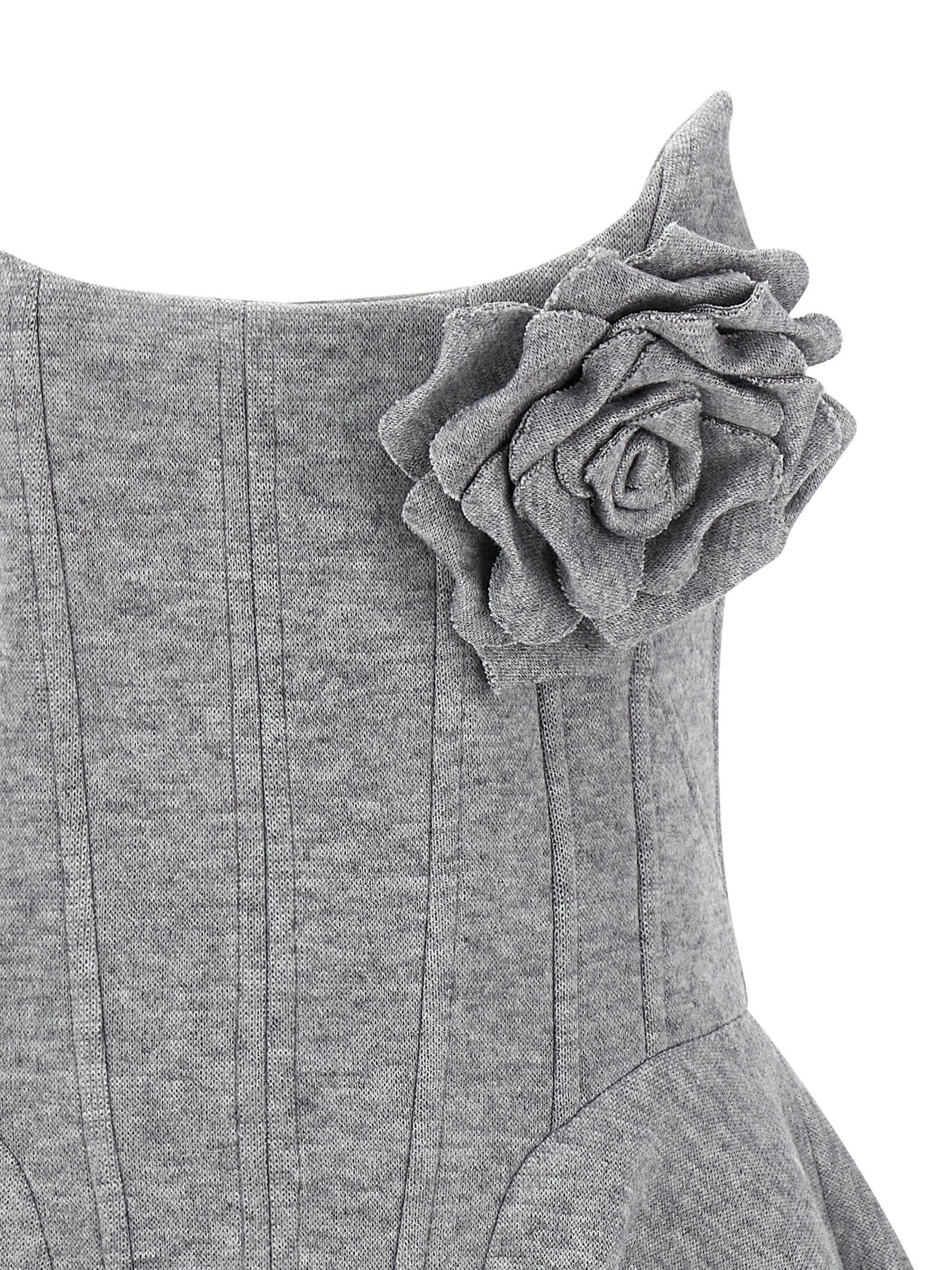 Giuseppe Di Morabito Sleeveless Dress In Gray