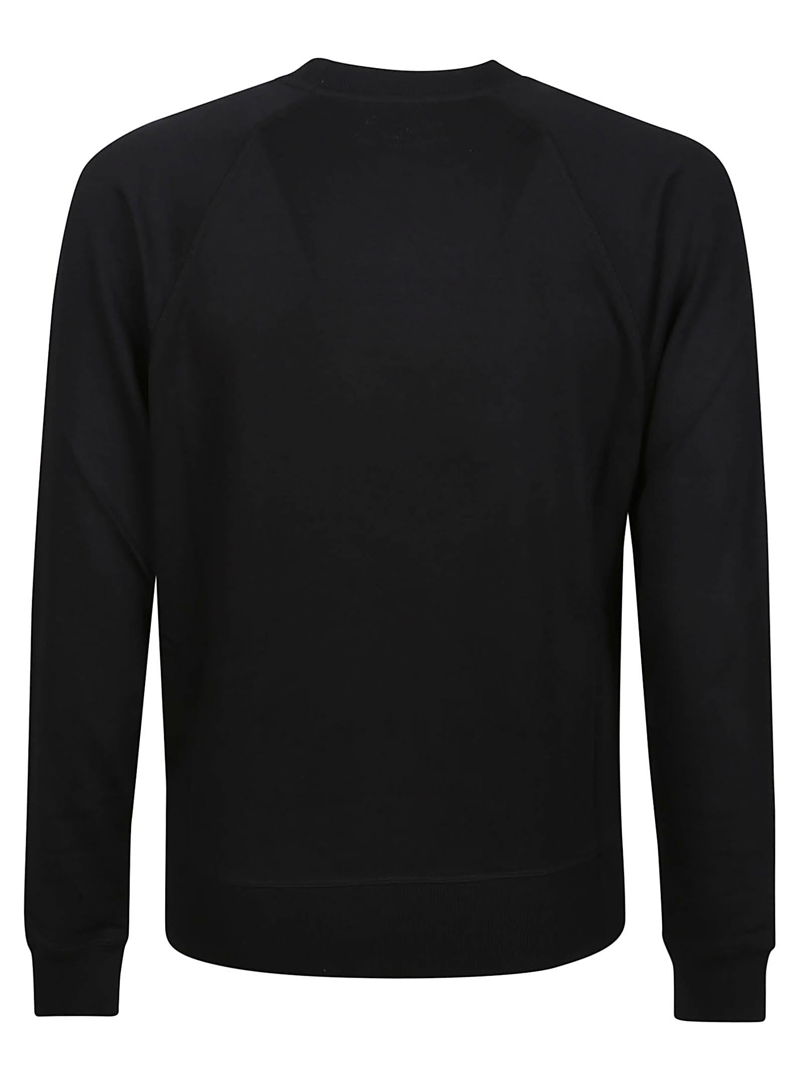 Shop Tom Ford Long Sleeve Sweater In Black