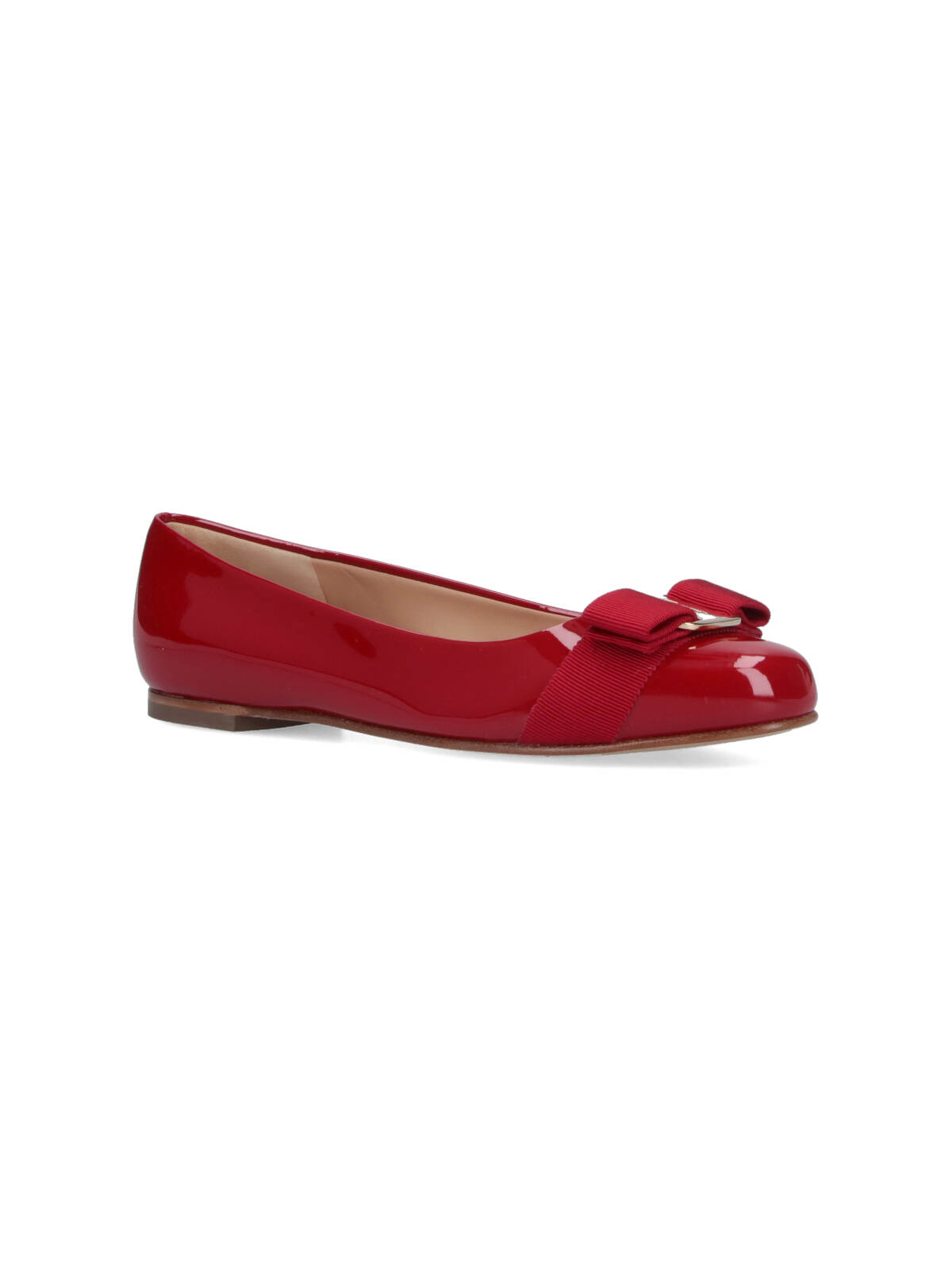 Ferragamo Varina Flat Ballerina Shoes
