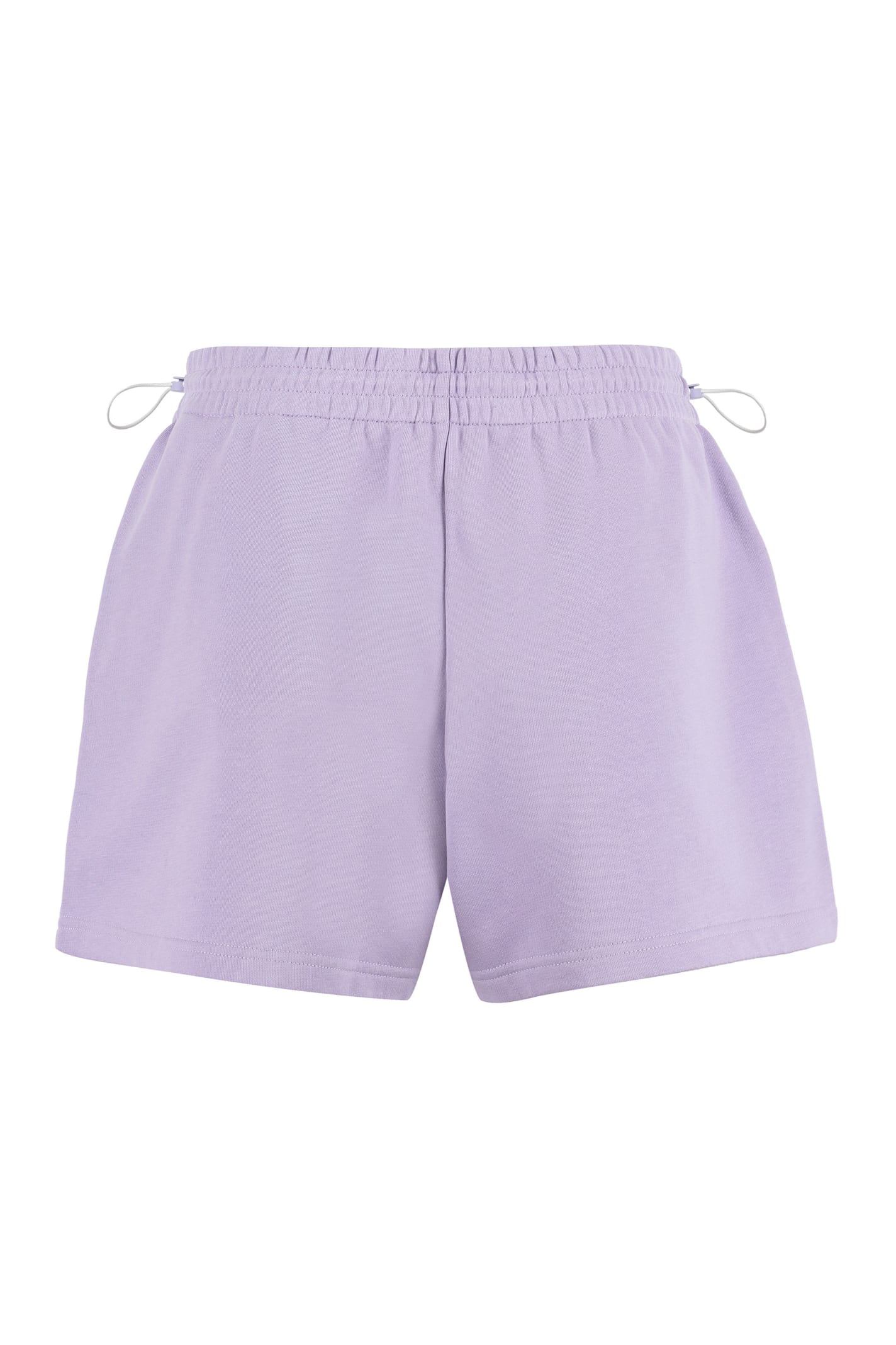 Moncler Waistband Drawstring Pockets Shorts In Lilac