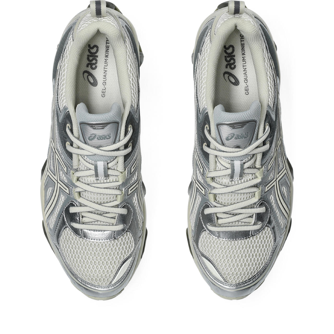 Shop Asics Gel-quantum Kinetic In White Light Dust