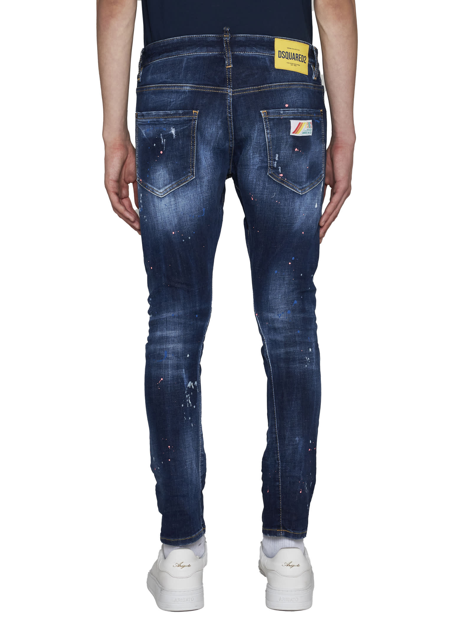 Shop Dsquared2 Jeans In Blue