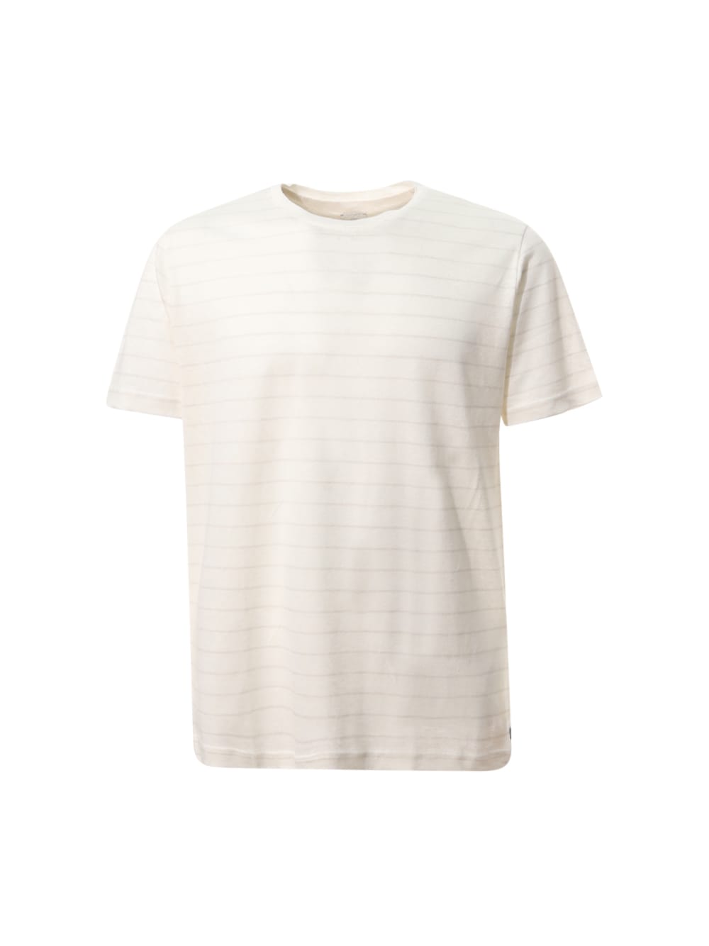 Eleventy T-shirt Rigata  In White