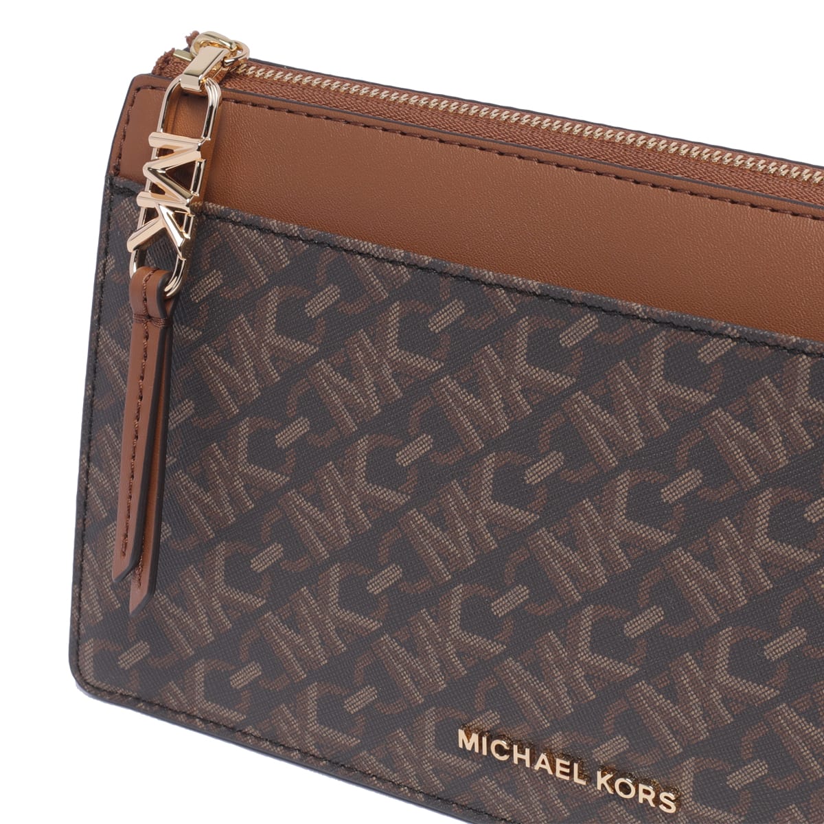 Shop Michael Michael Kors Empire Crossbody Bag In Brown