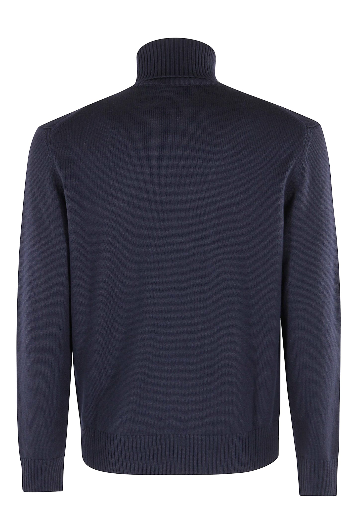 Altea Maglia Collo Alto Merino In Blue