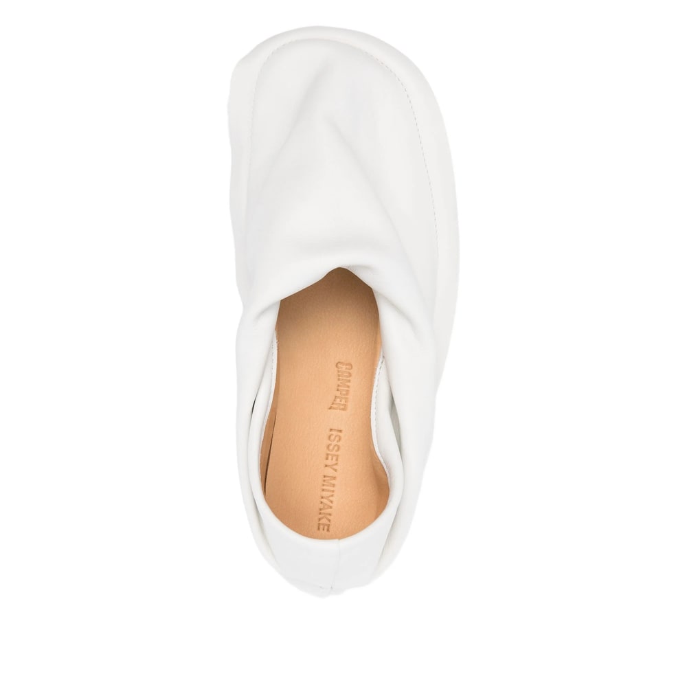 Camper X Issey Miyake Peu Form Slippers In White
