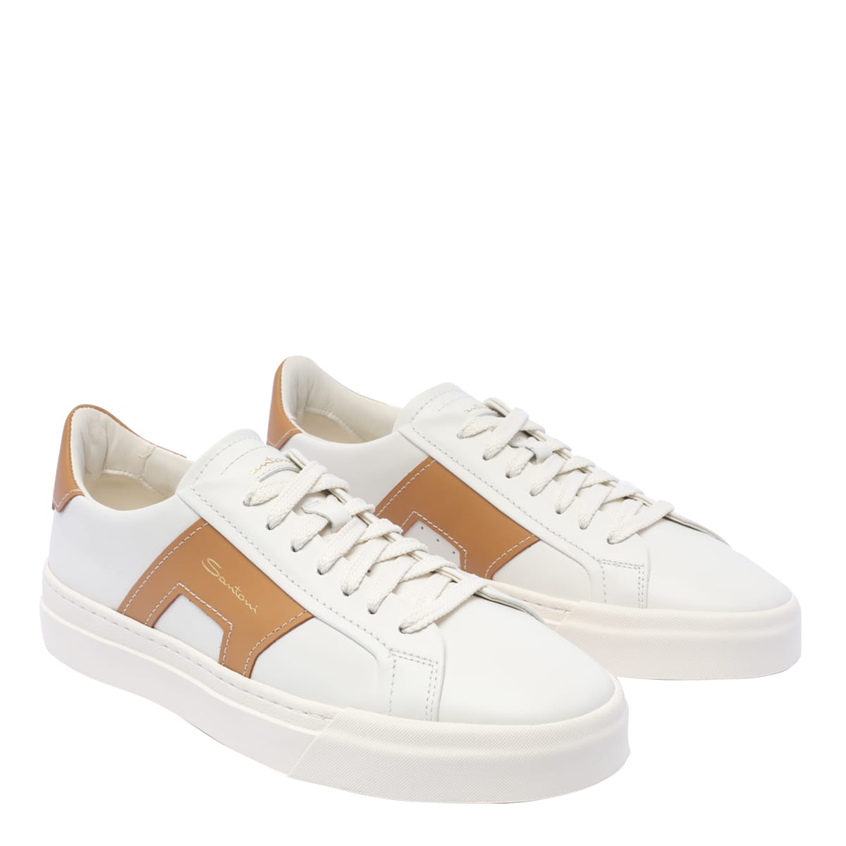 Shop Santoni Dbs2 Sneakers