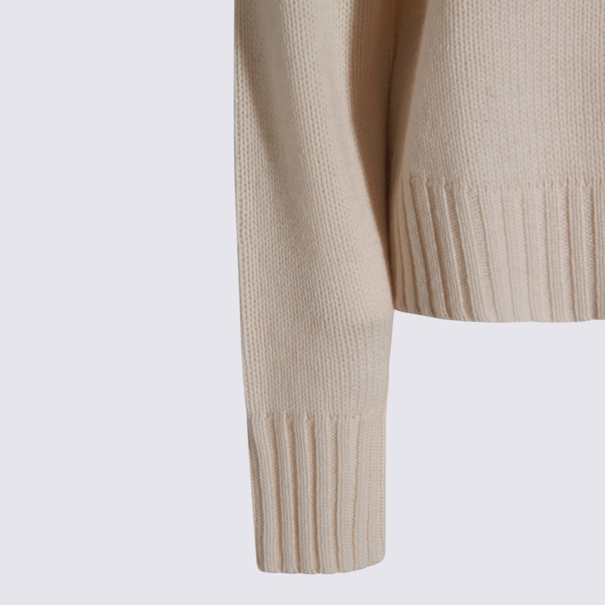 Allude Sweaters Light And Natural In White