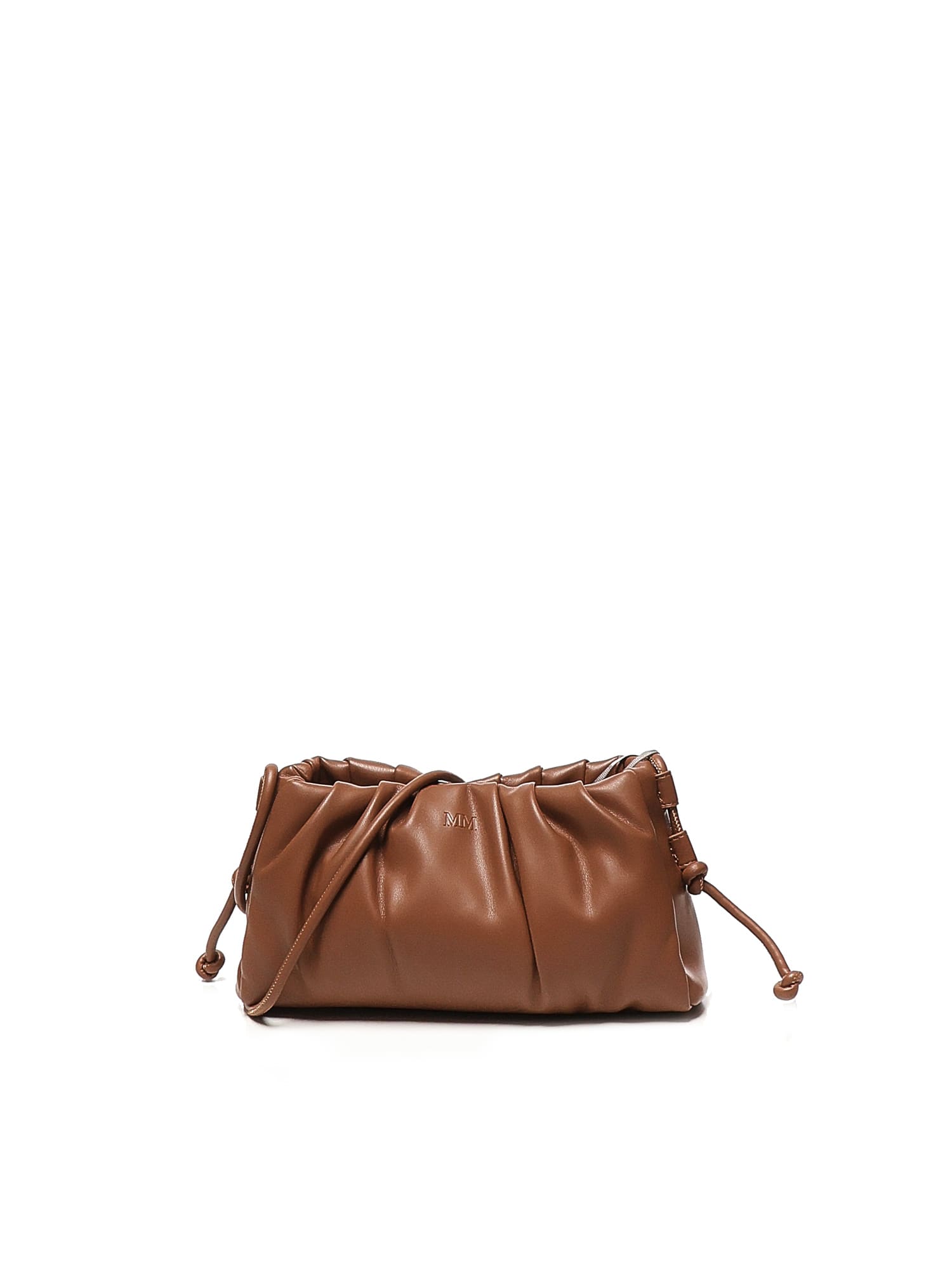 Max Mara Clava Shoulder Bag In Brown