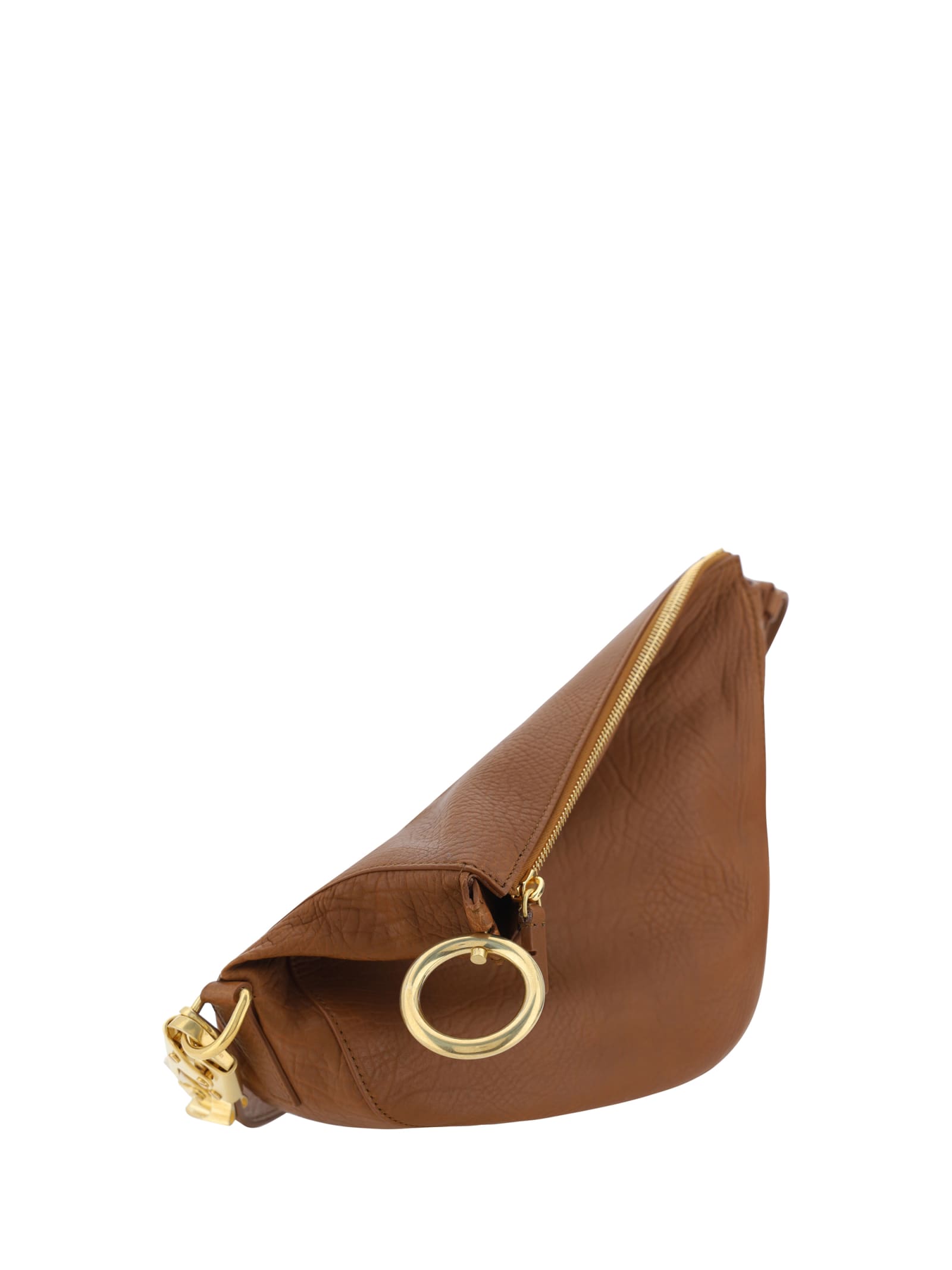 Shop Burberry Shoulder Bag In Hazel