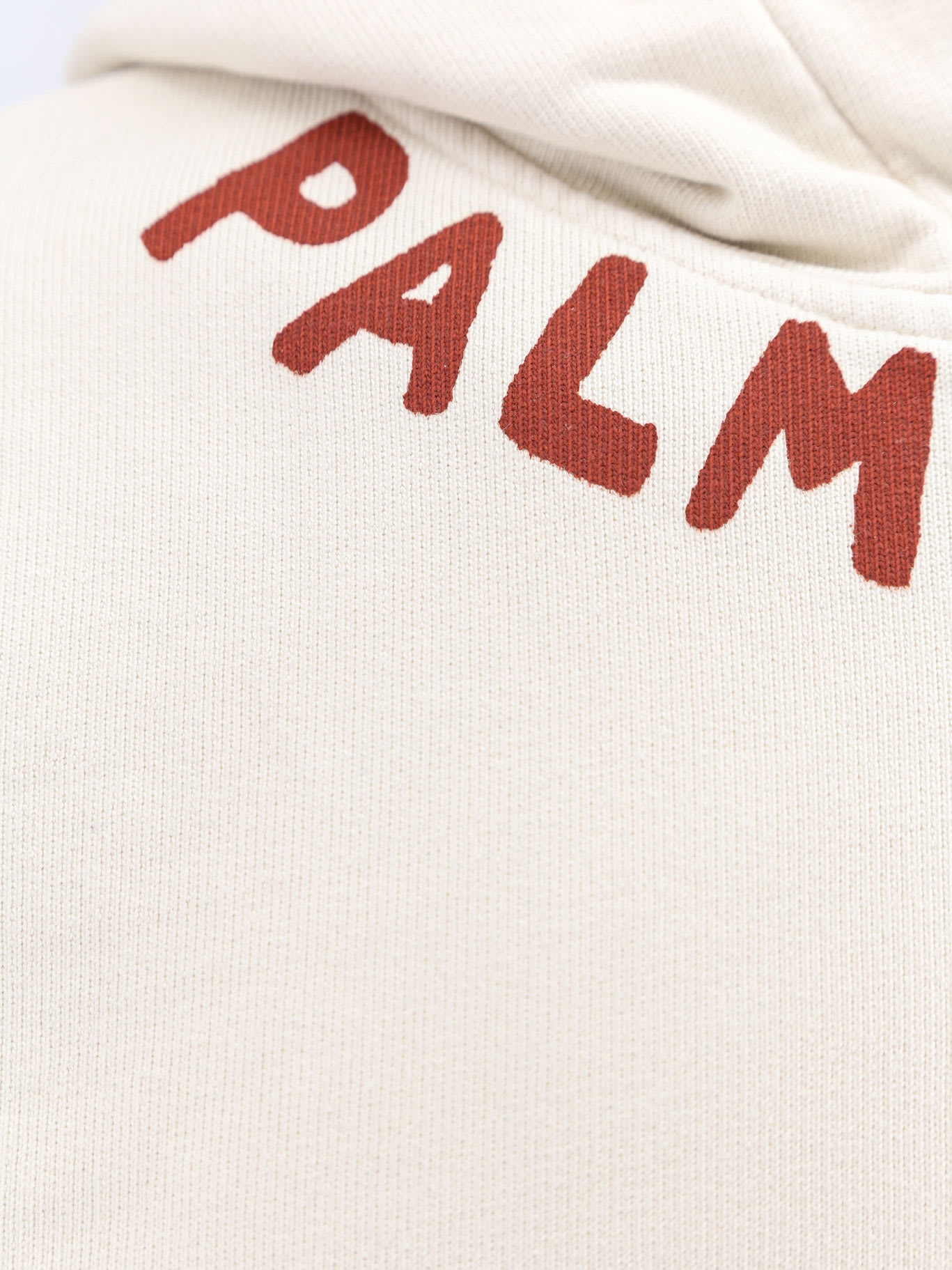 Shop Palm Angels Sweatshirt In Bianco