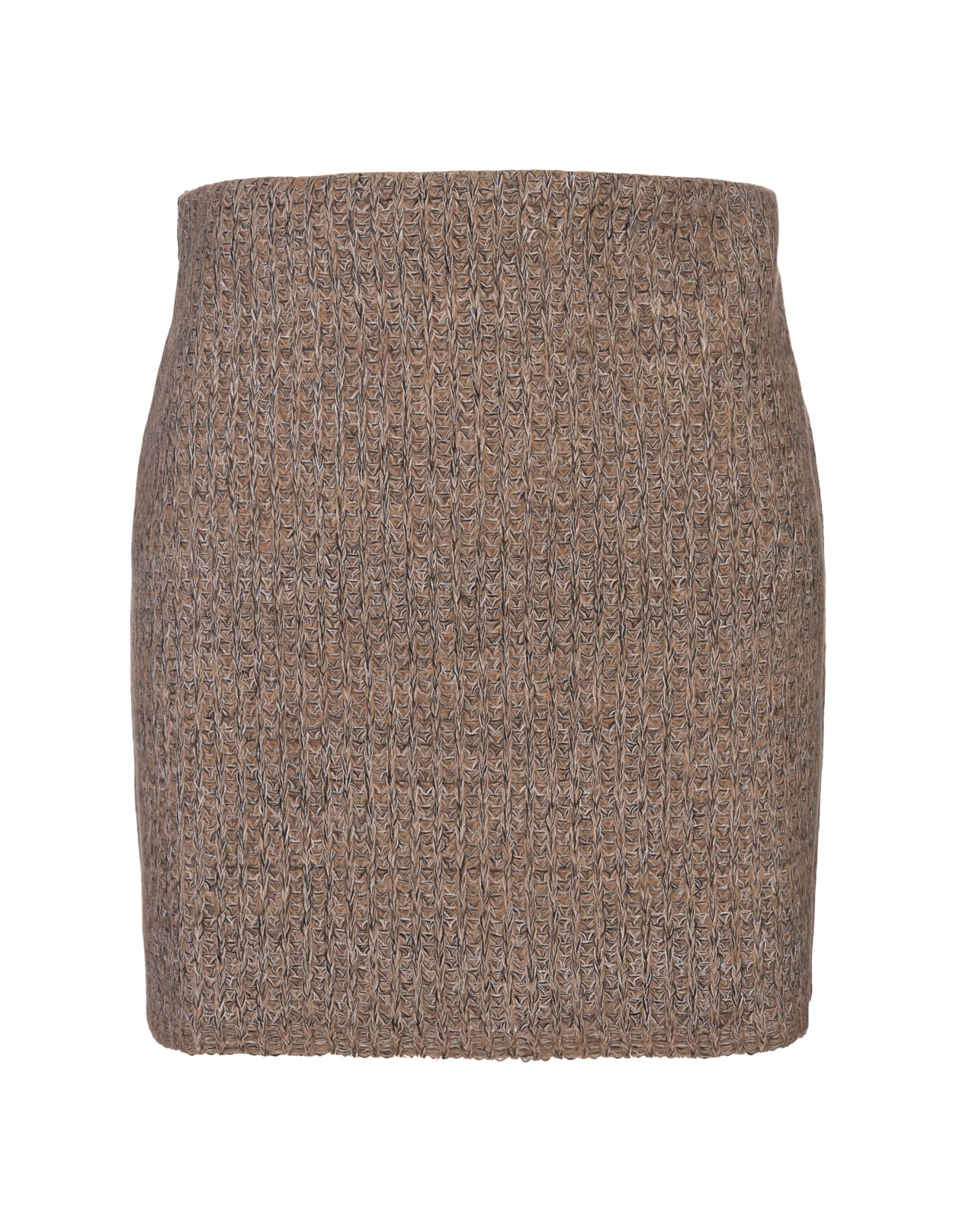 Shop Sportmax Cabina Mini Skirt In Brown