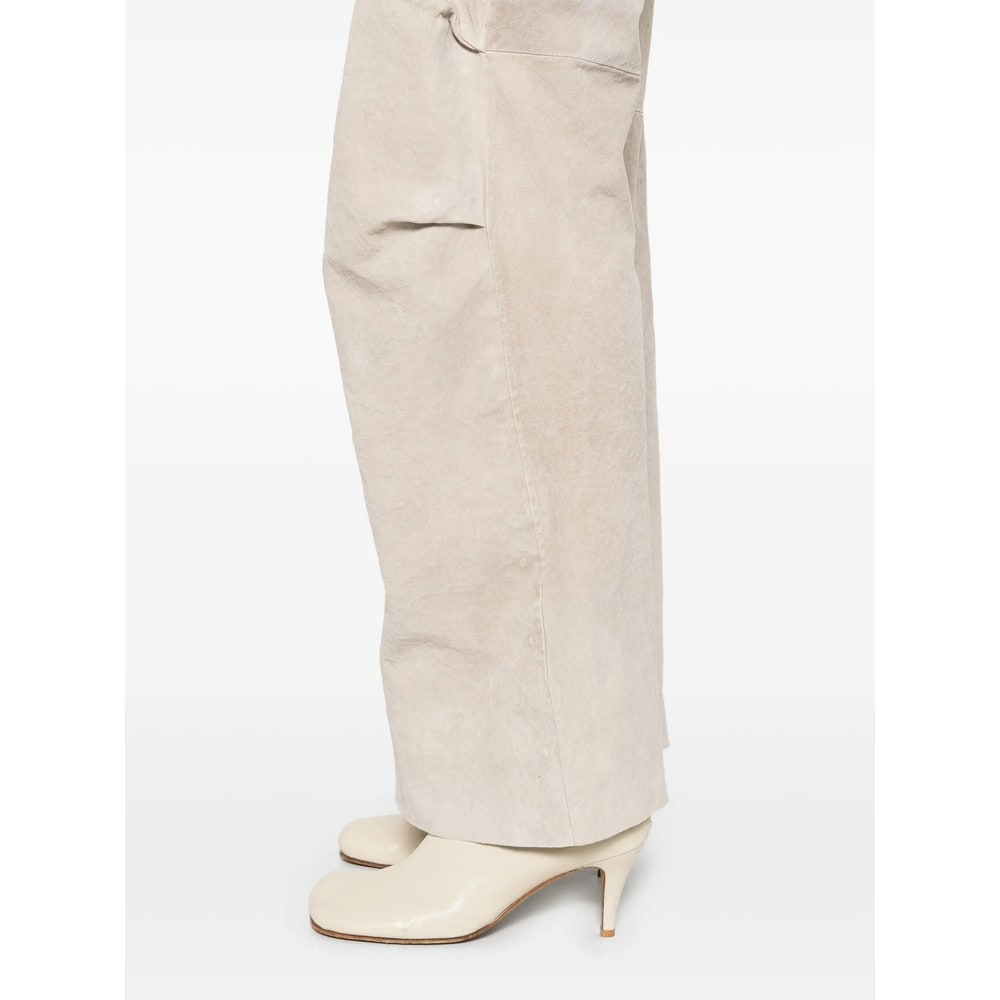 Salvatore Santoro Belt Loop Track Pants In Gray