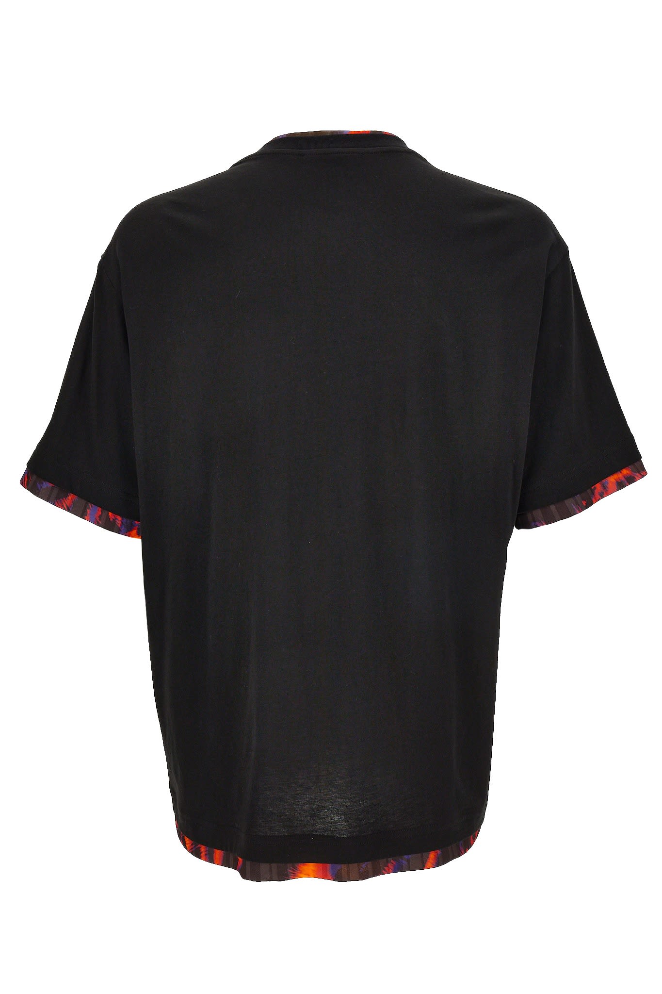 Shop Versace Jeans Couture T-shirt In Black