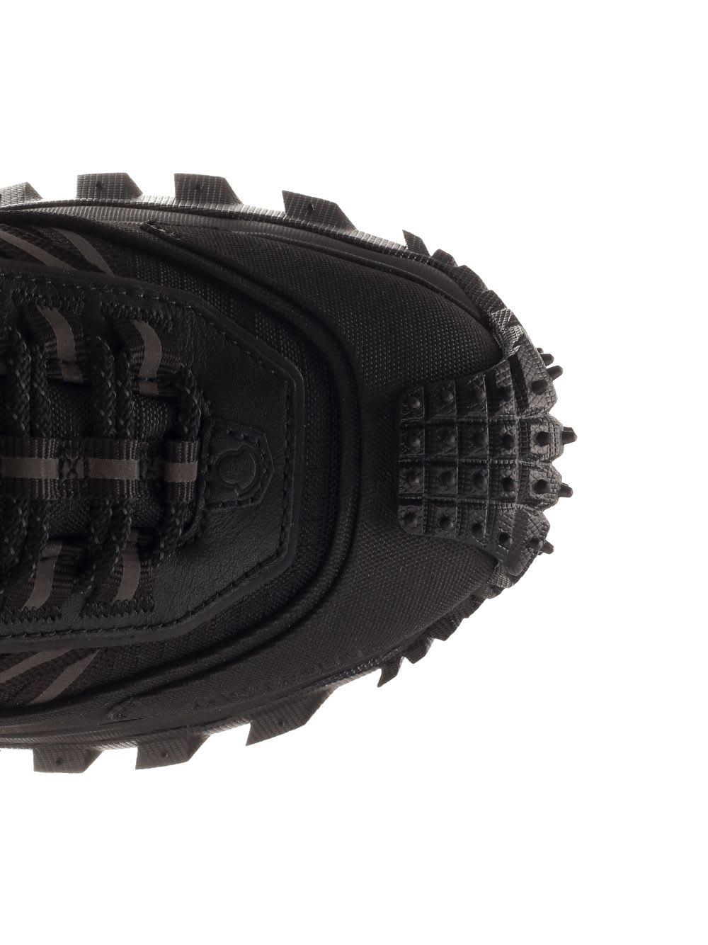 Shop Moncler Trailgrip Sneakers In Black