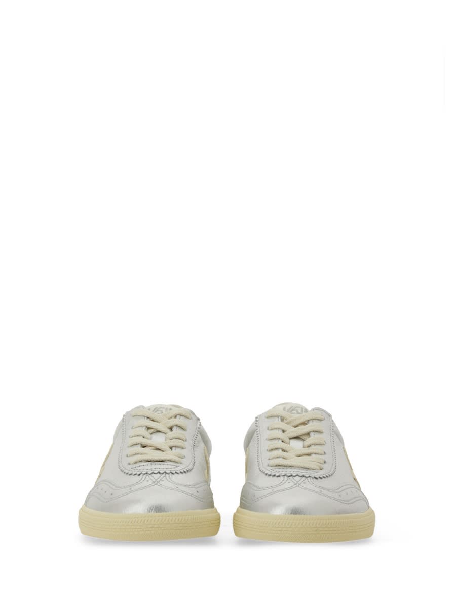 Veja Volley Leather Sneakers Color Silver