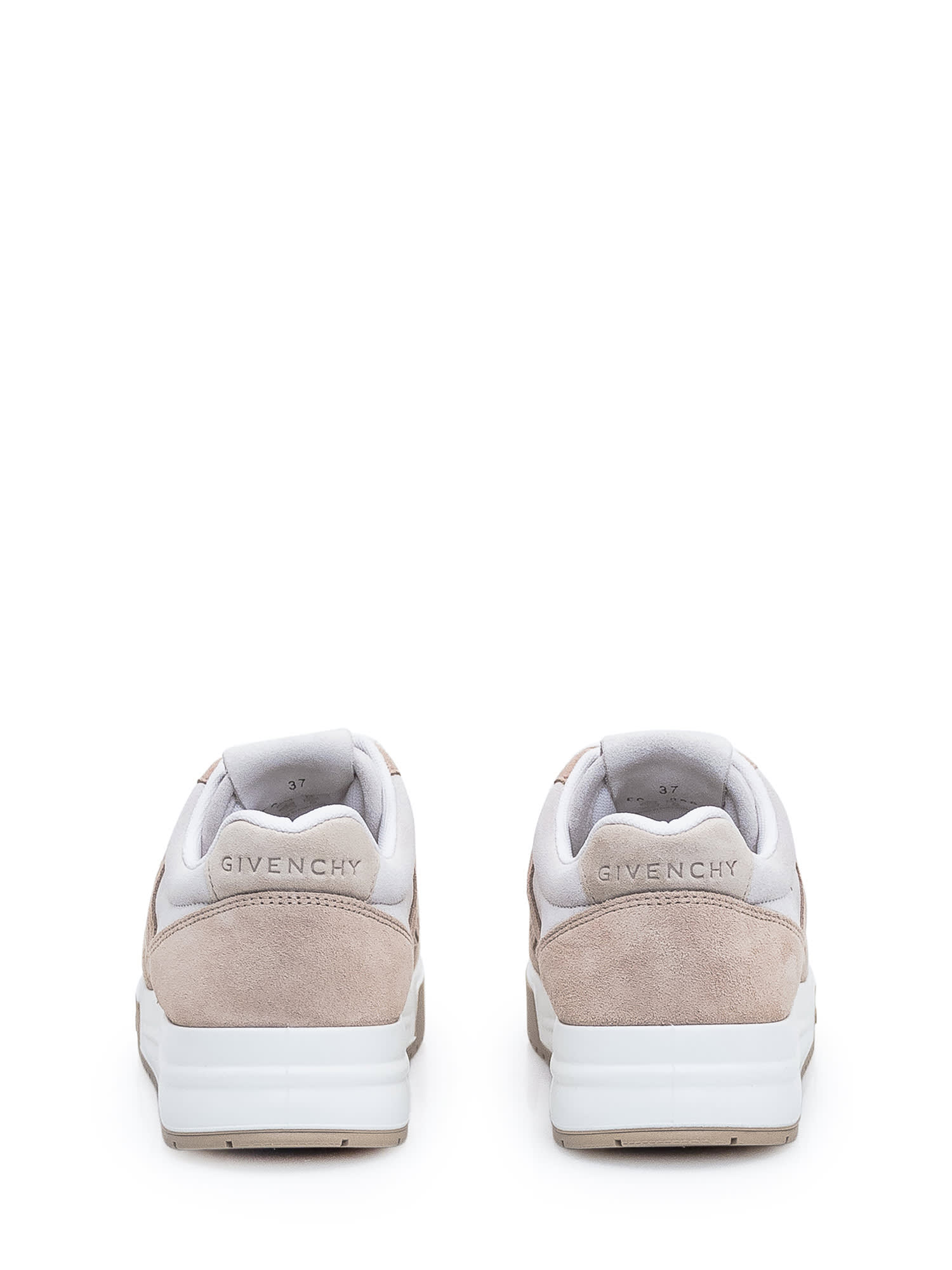 Shop Givenchy G4 Sneaker In Beige White
