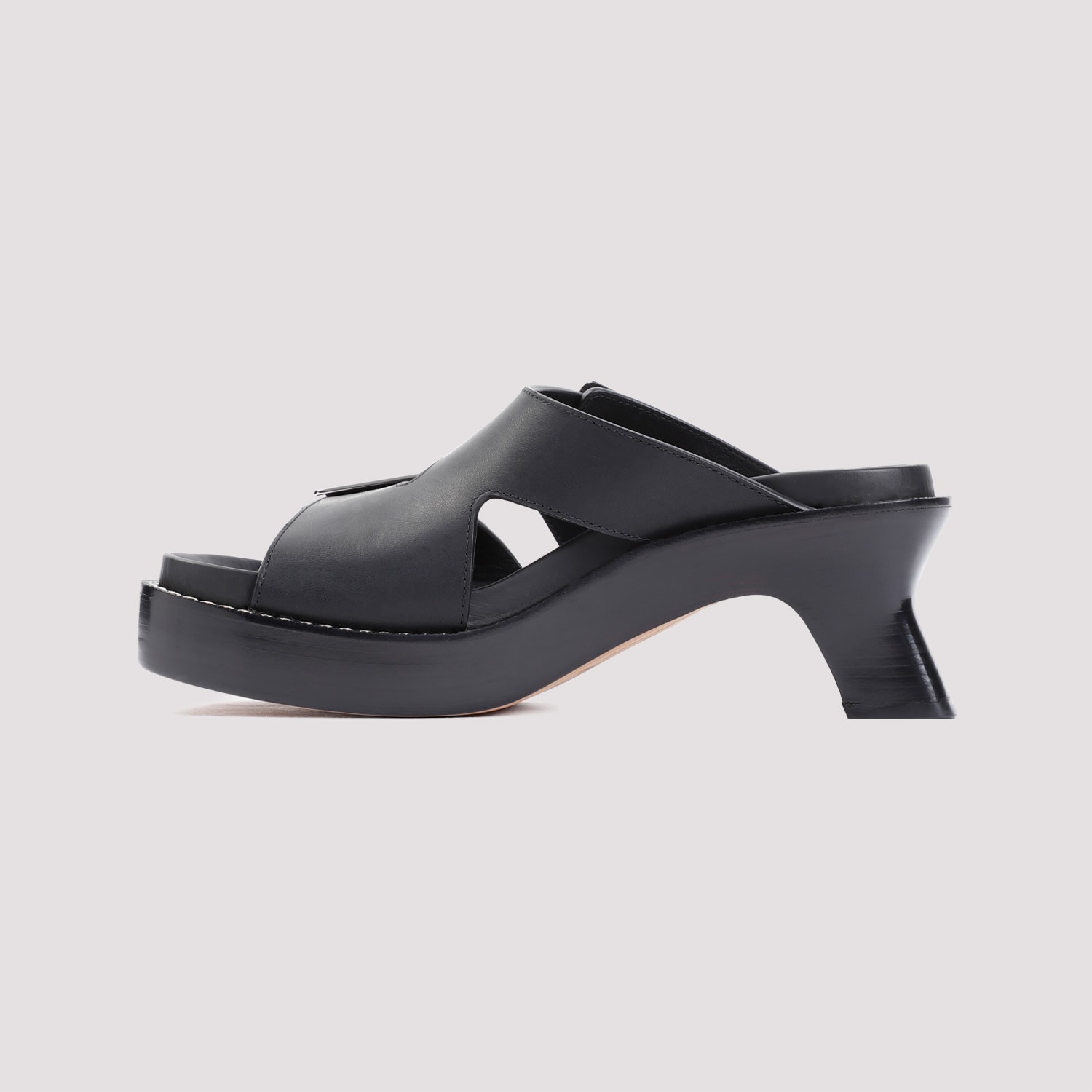 LOEWE EASE HEEL SLIDE 90 SANDALS 