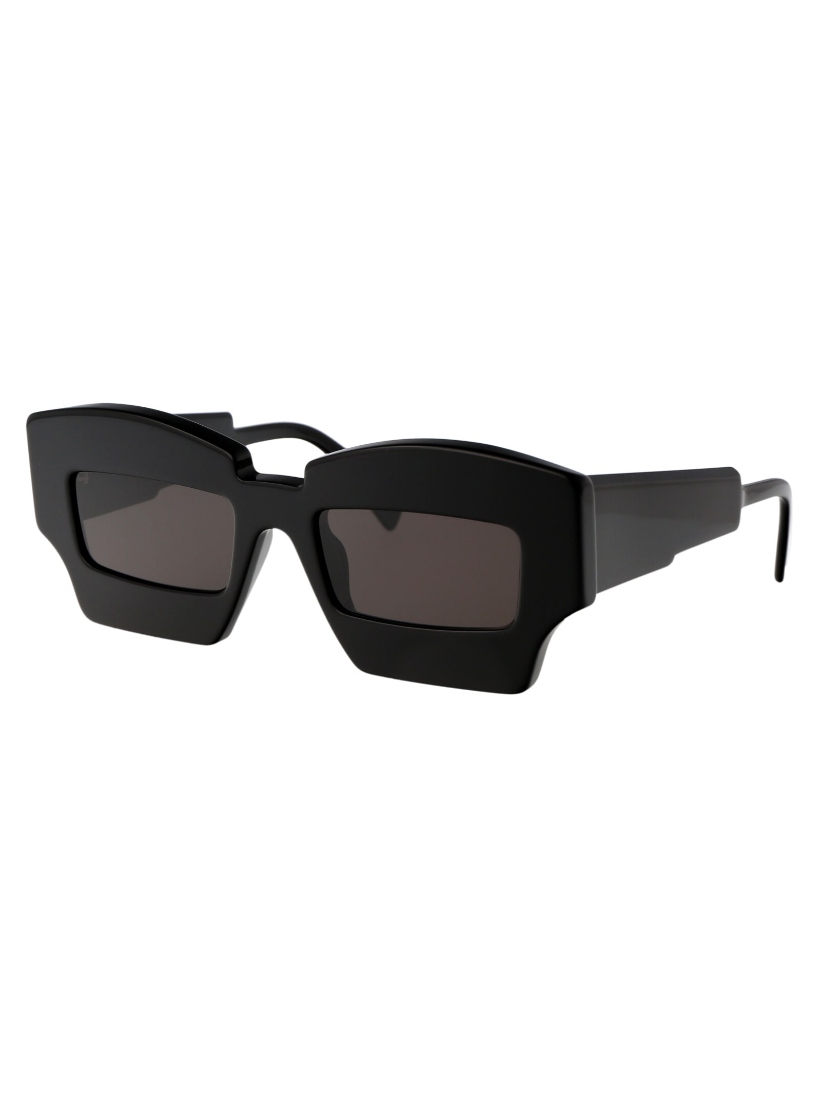 Shop Kuboraum Maske X6 Sunglasses In Bs Dark Brown