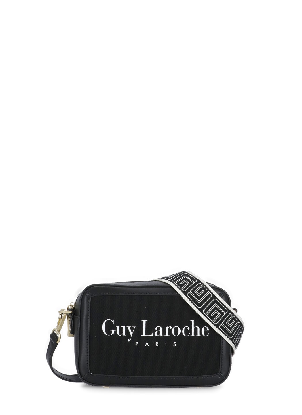 Guy Laroche Leather Shoulder Bag - Black Shoulder Bags, Handbags - GUY21011