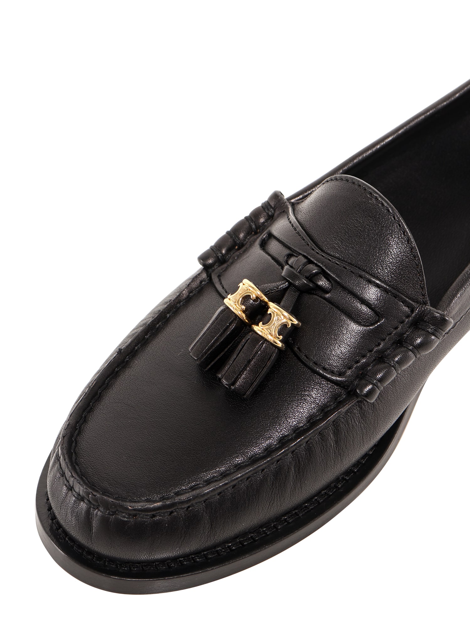 celine black flats