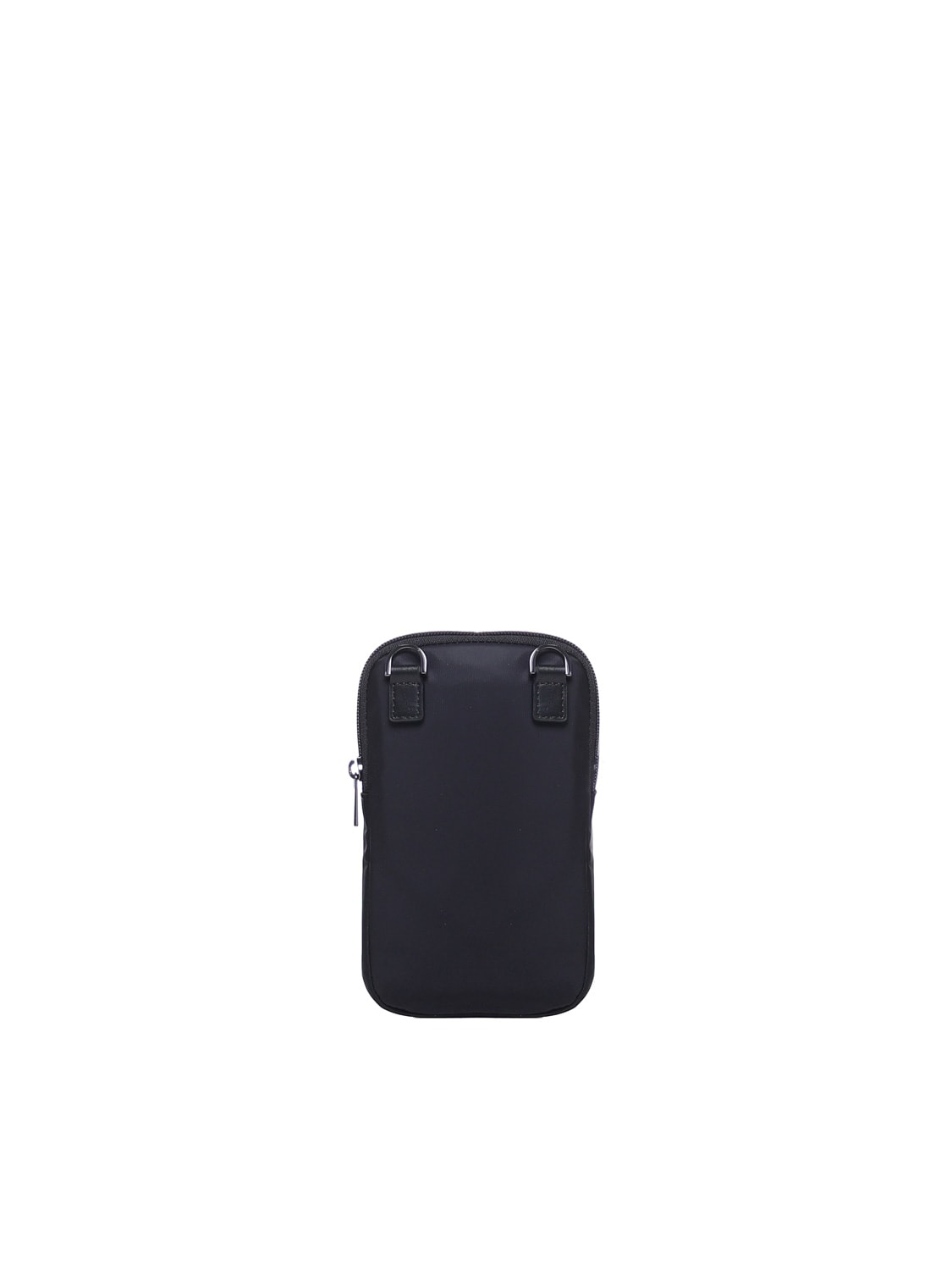 Shop Emporio Armani Tech Case In Recycled Nylon In Black